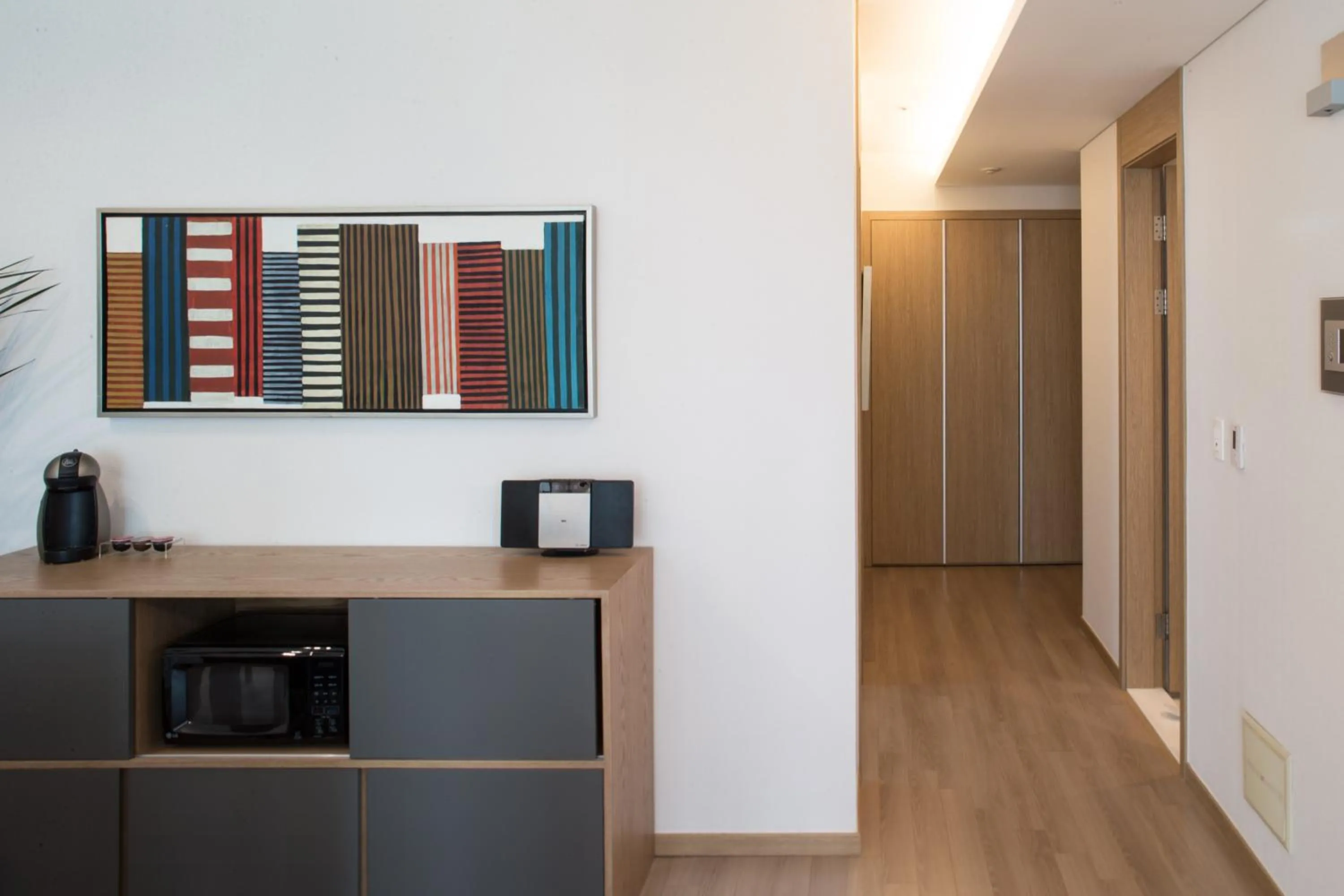 Living room in Fraser Place Central Seoul