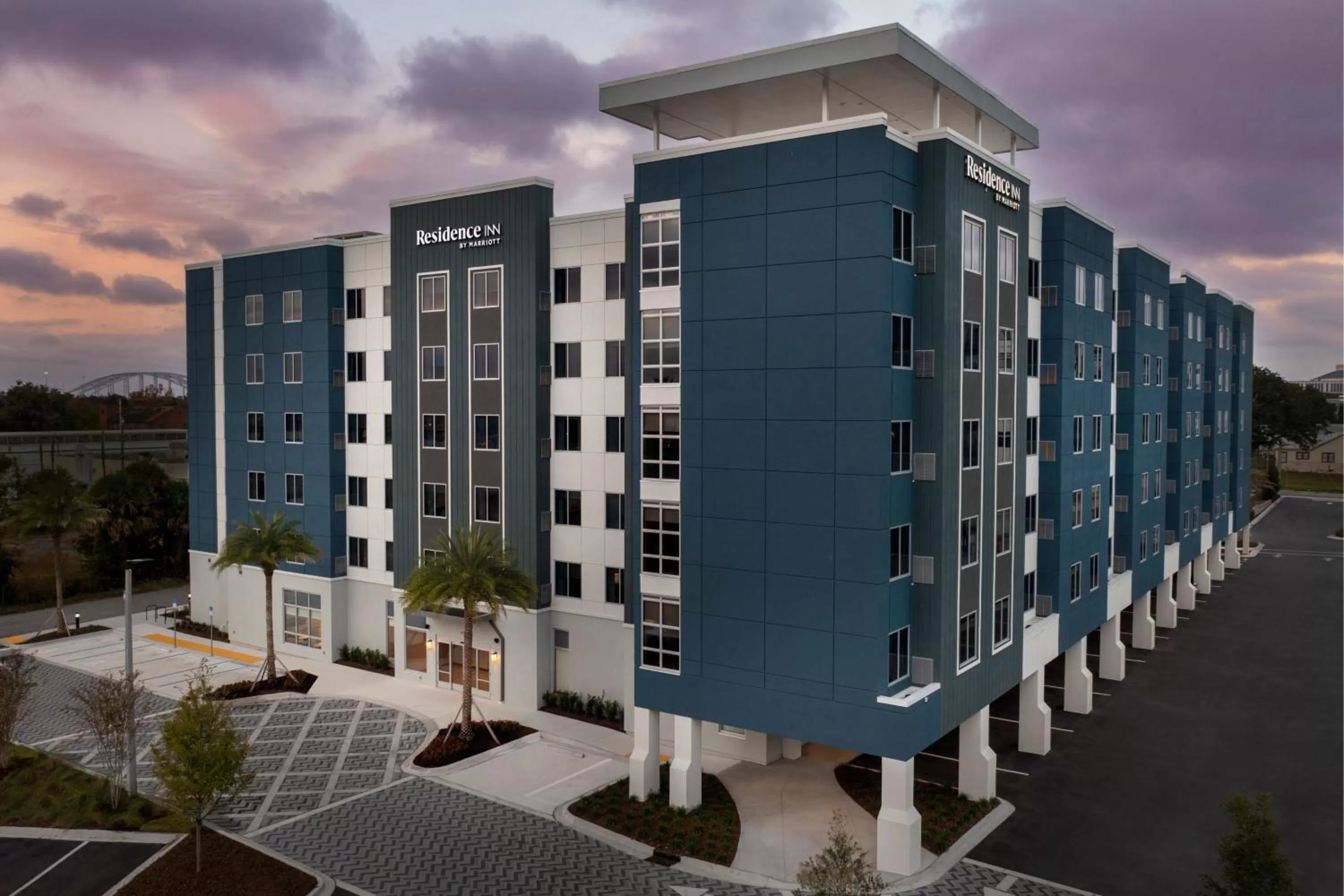 Property building in Residence Inn by Marriott Jacksonville Downtown