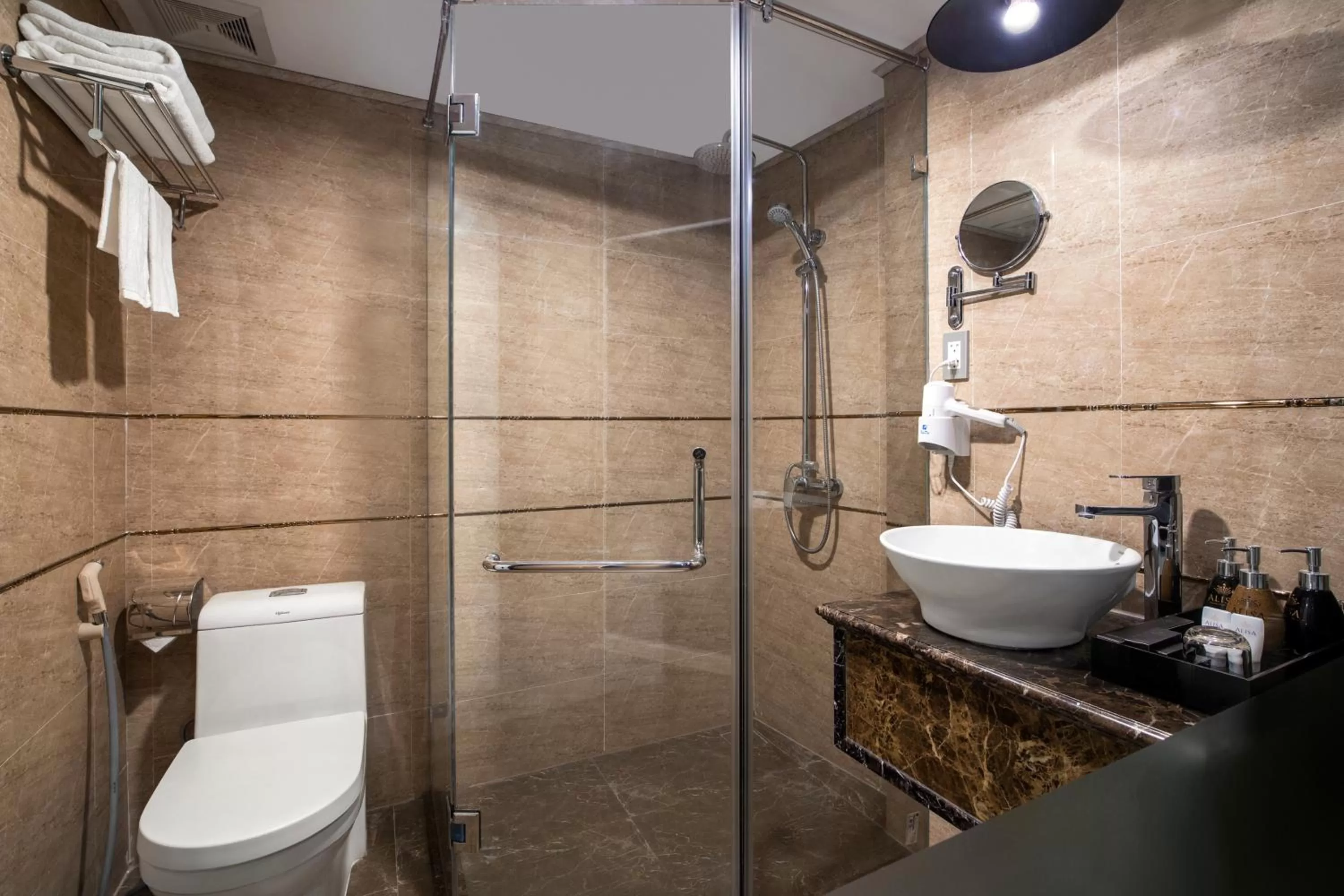 Bathroom in Alisa Hotel & Spa