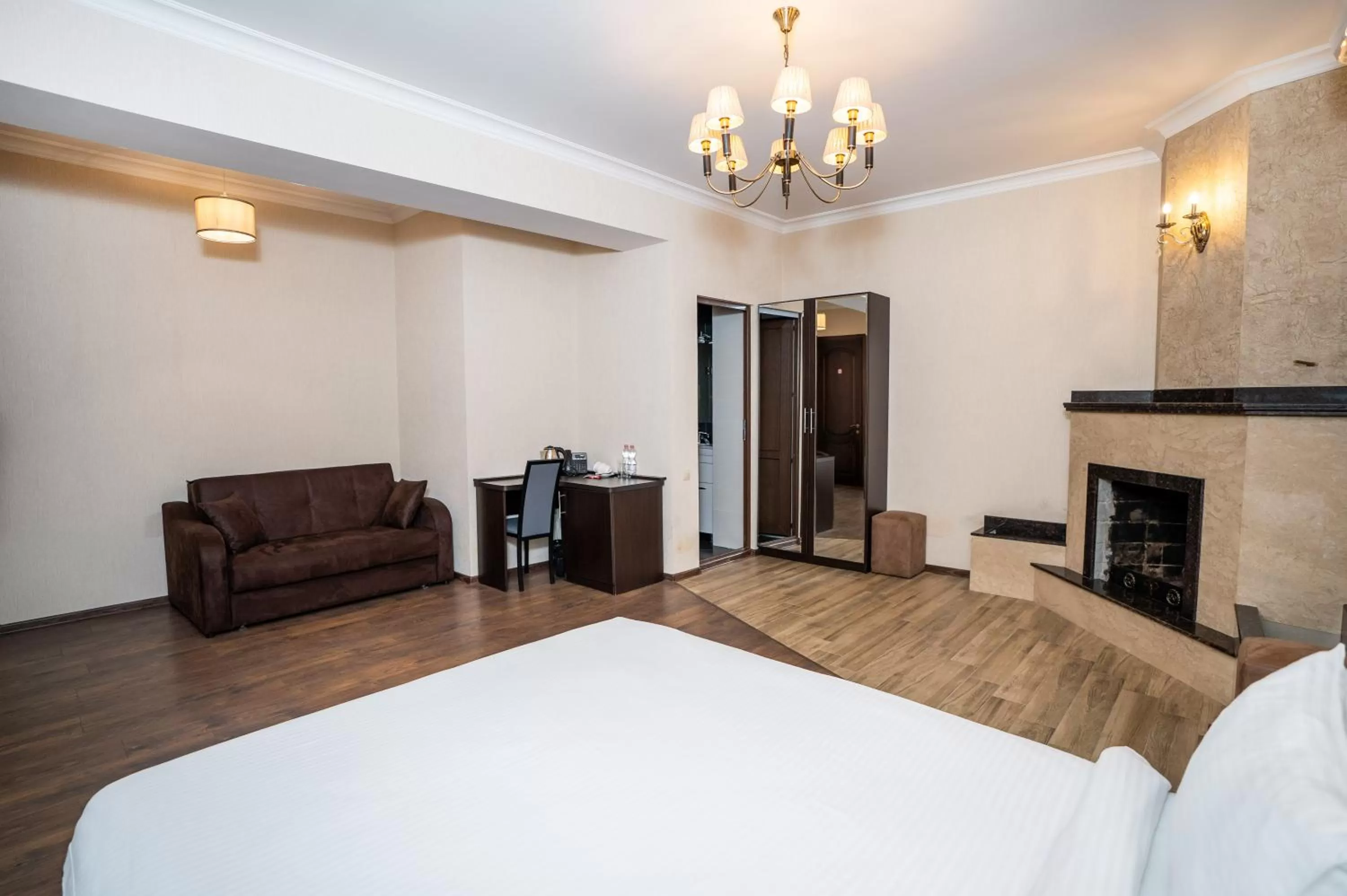 Bed in Siberia Hotel