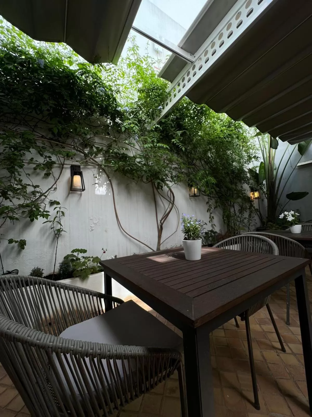 Patio in Hotel San Miguel Menorca