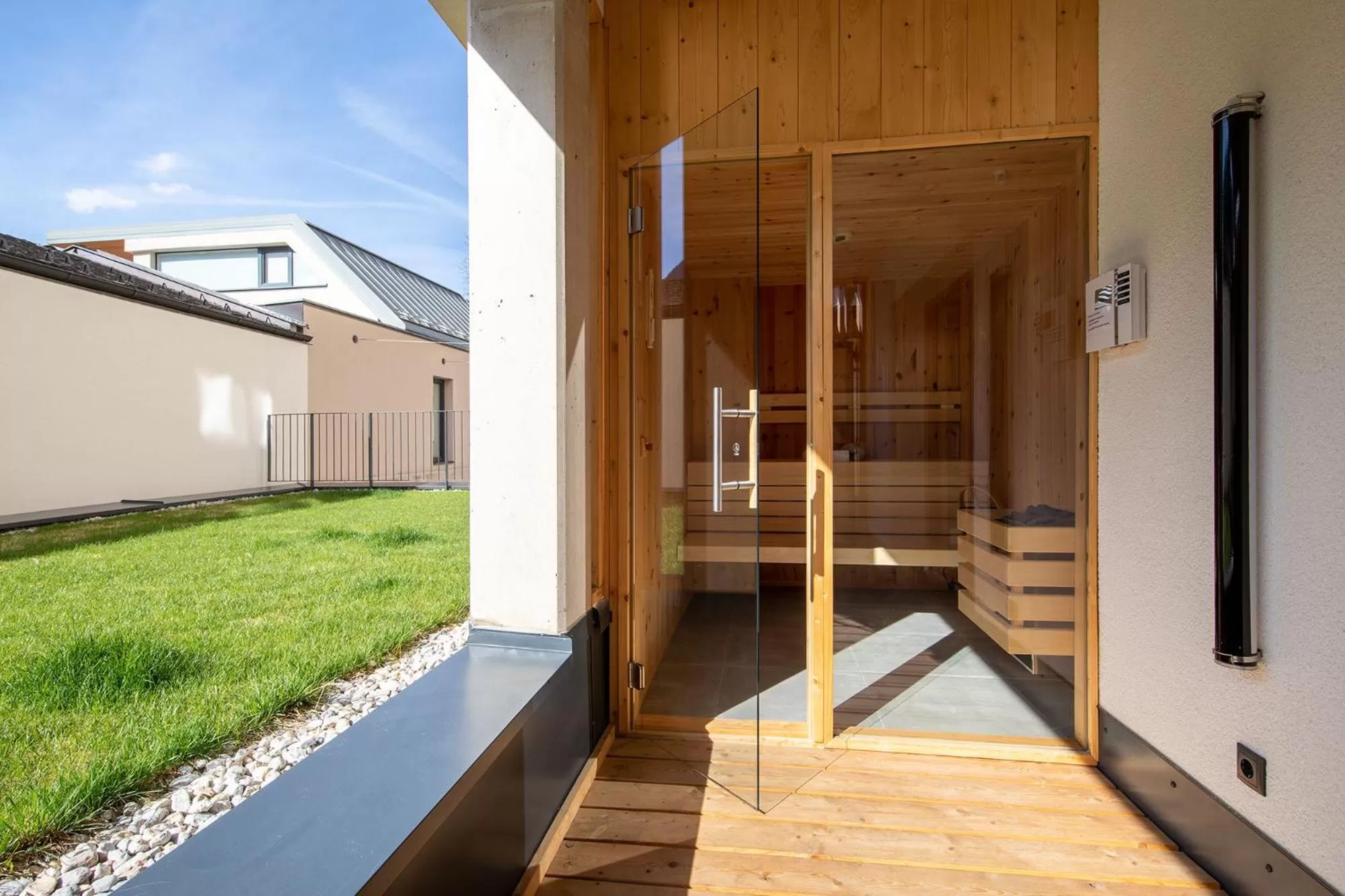 Sauna in das bleibt Alpine Suites