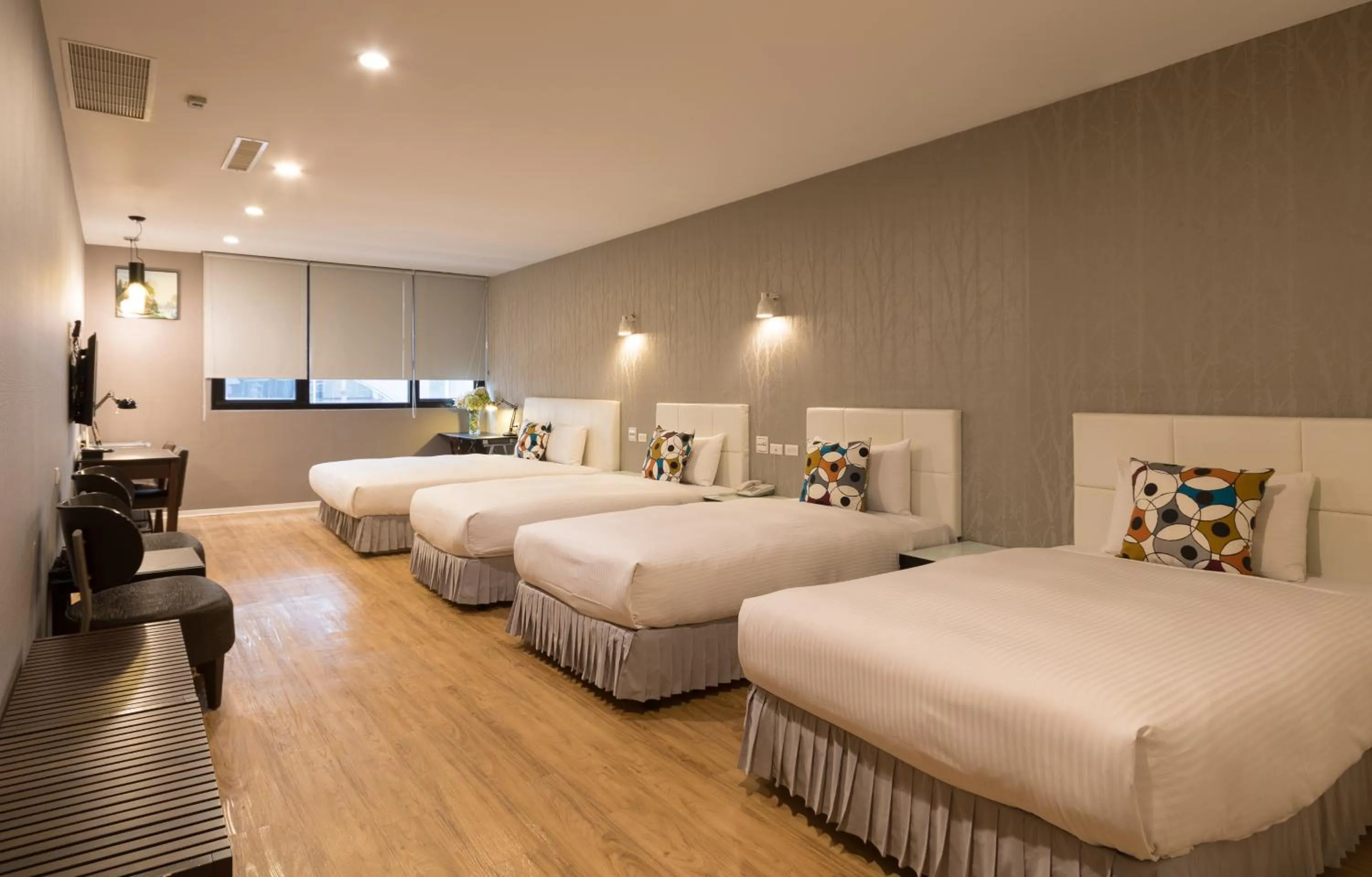 Bed in Tan Tso Ma Li Commercial Hotel