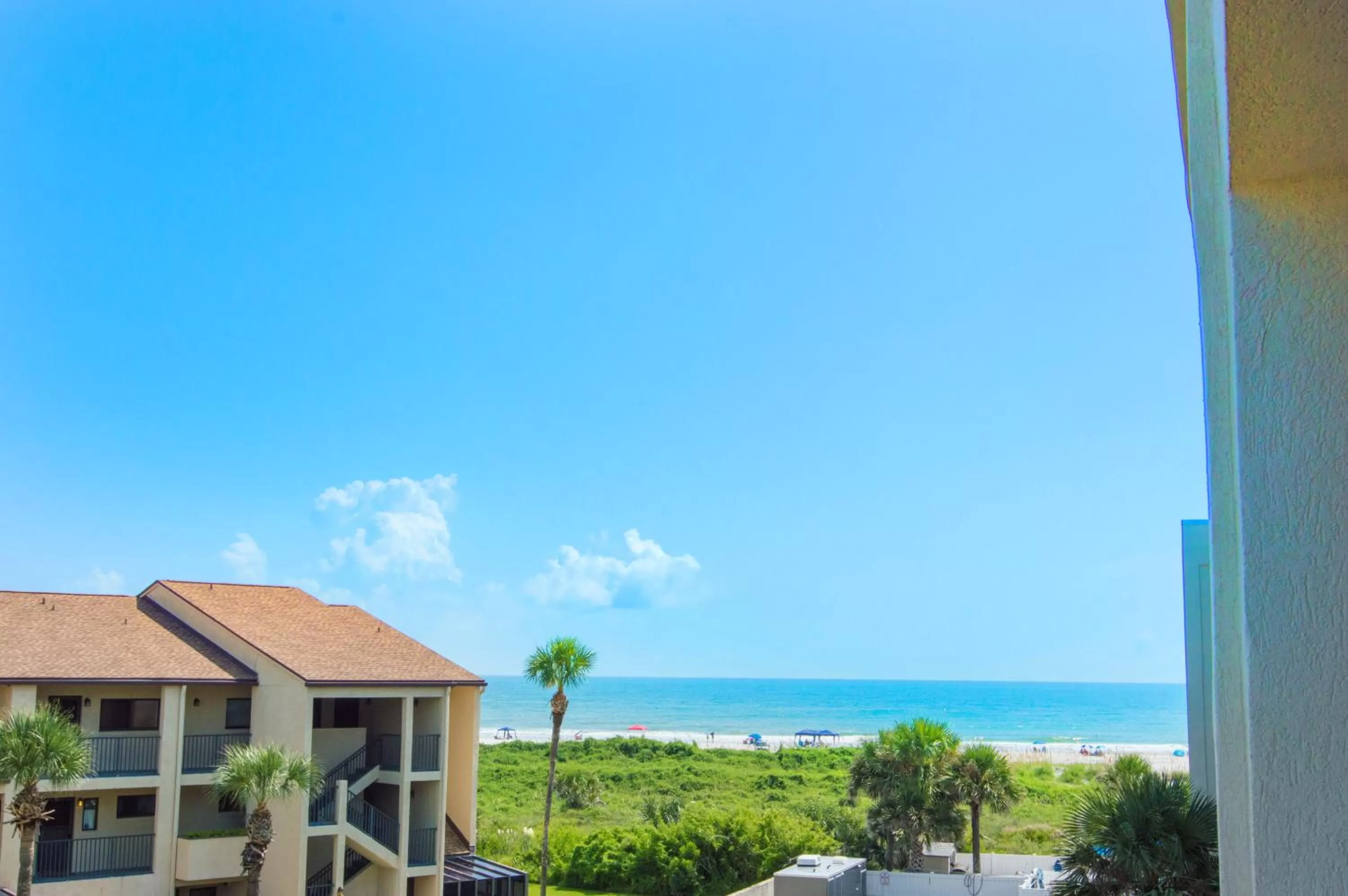 Sea view in Guy Harvey Resort on Saint Augustine Beach