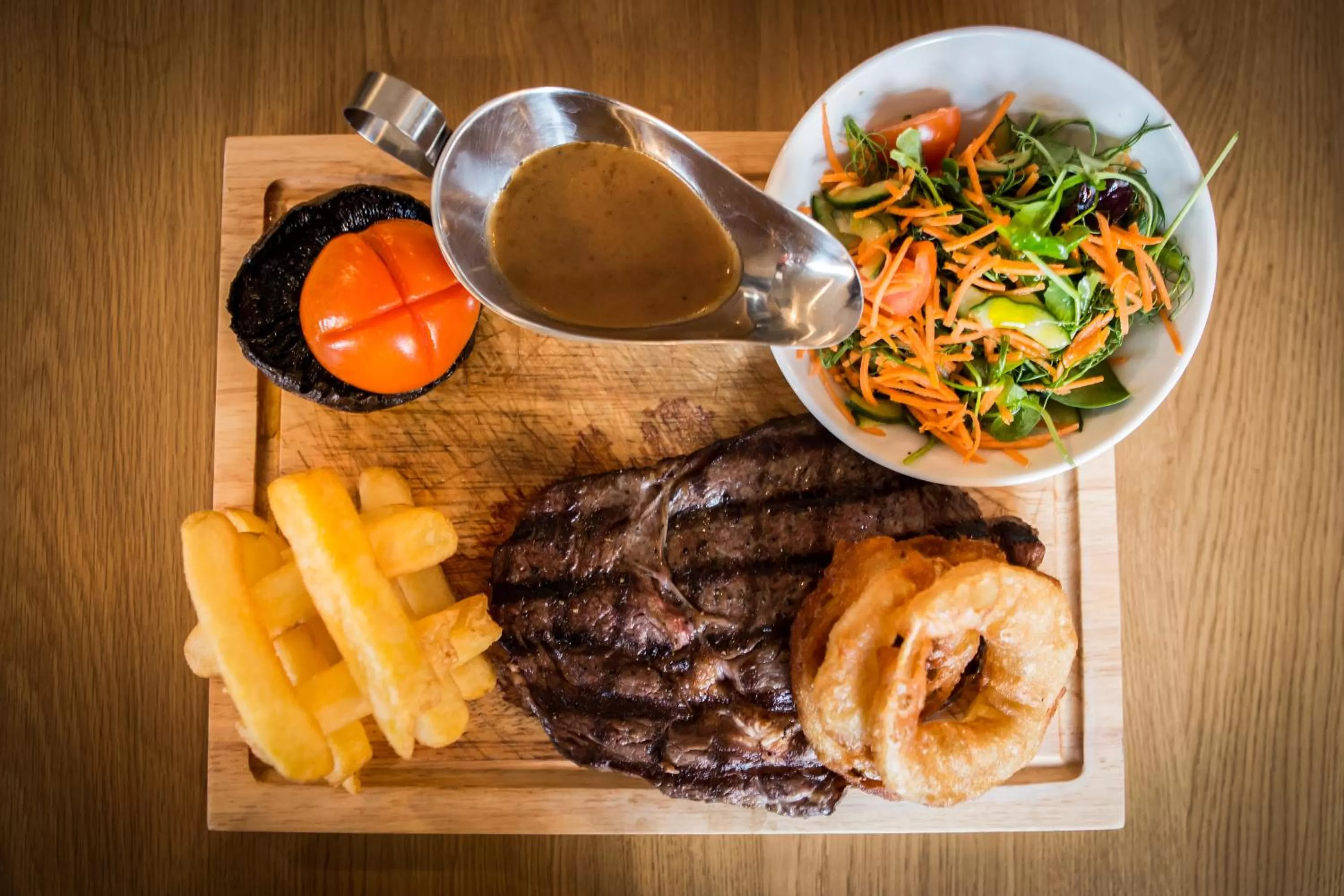 Food close-up in Dunmuir Hotel