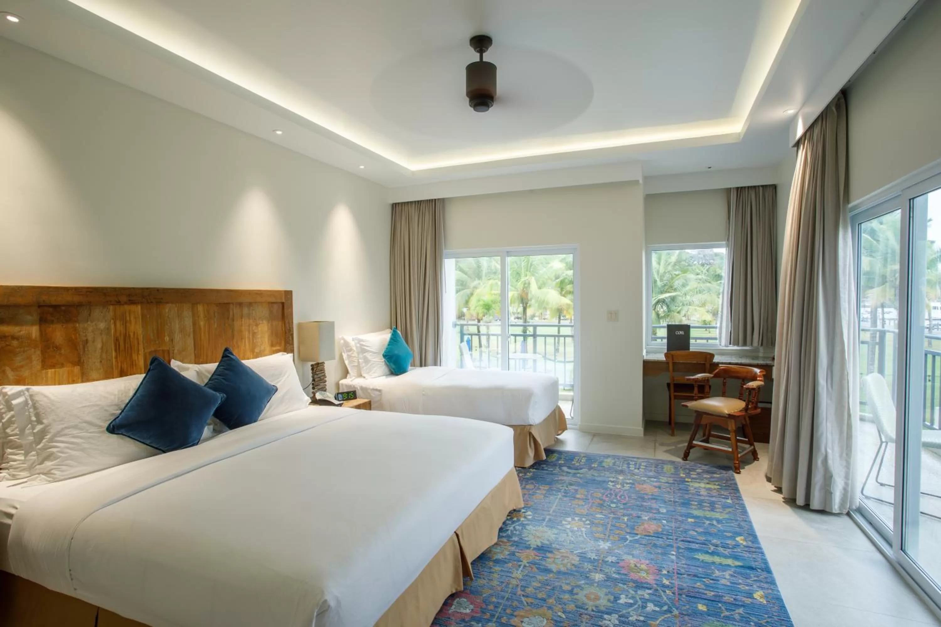 Photo of the whole room, Bed in Cove Resort Palau