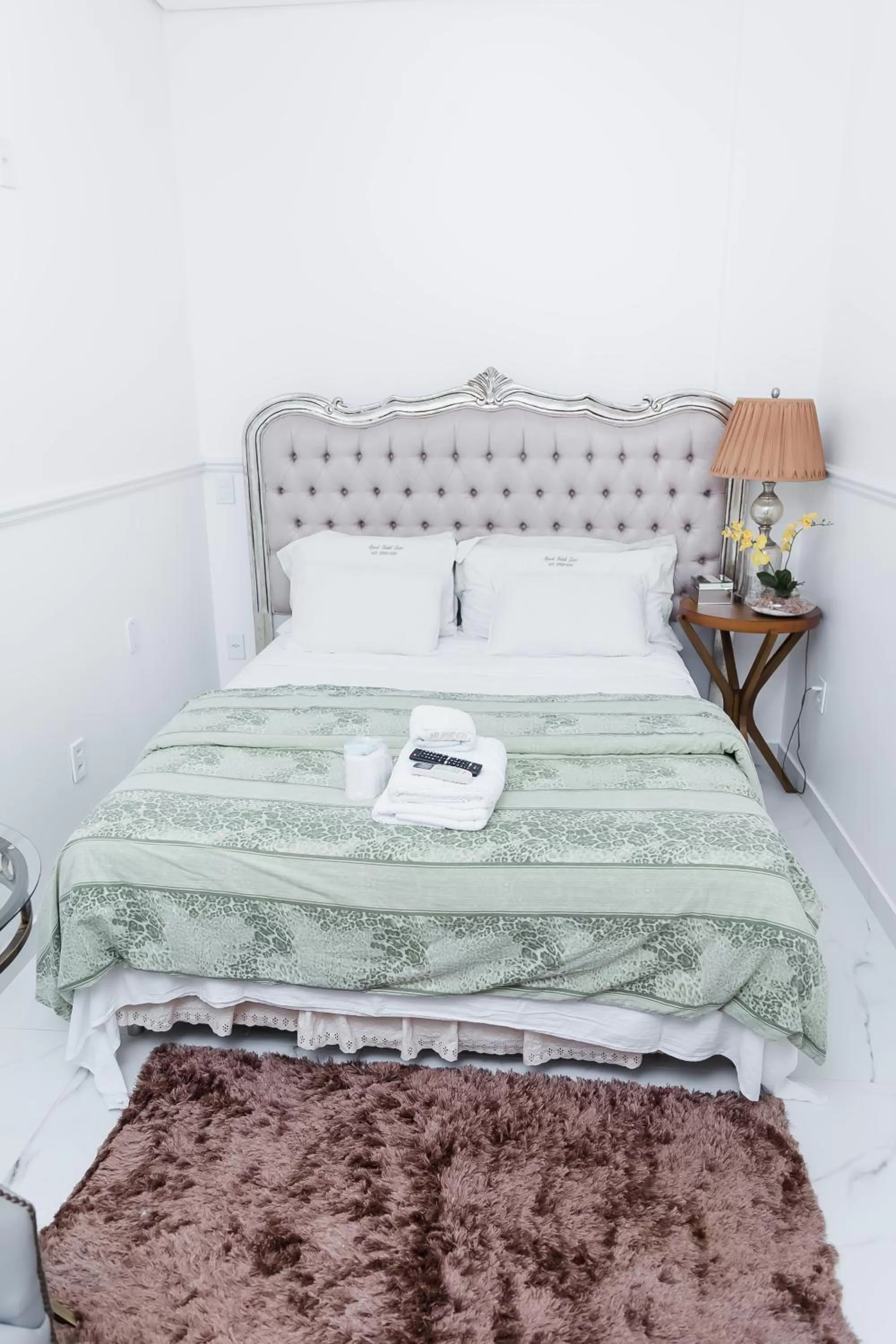 Bed in ZANI APART HOTEL 520i