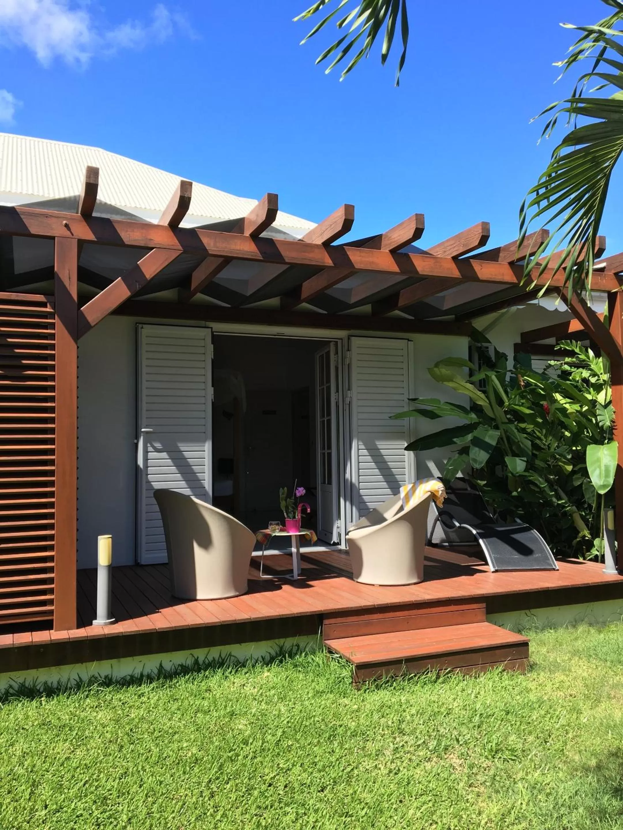 Bedroom in Chambres d'hôtes et villas chez Flo