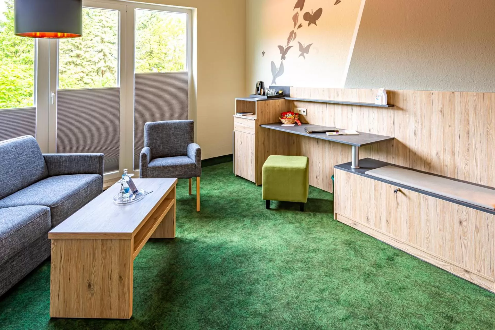 Living room in AKZENT Hotel Zur Post