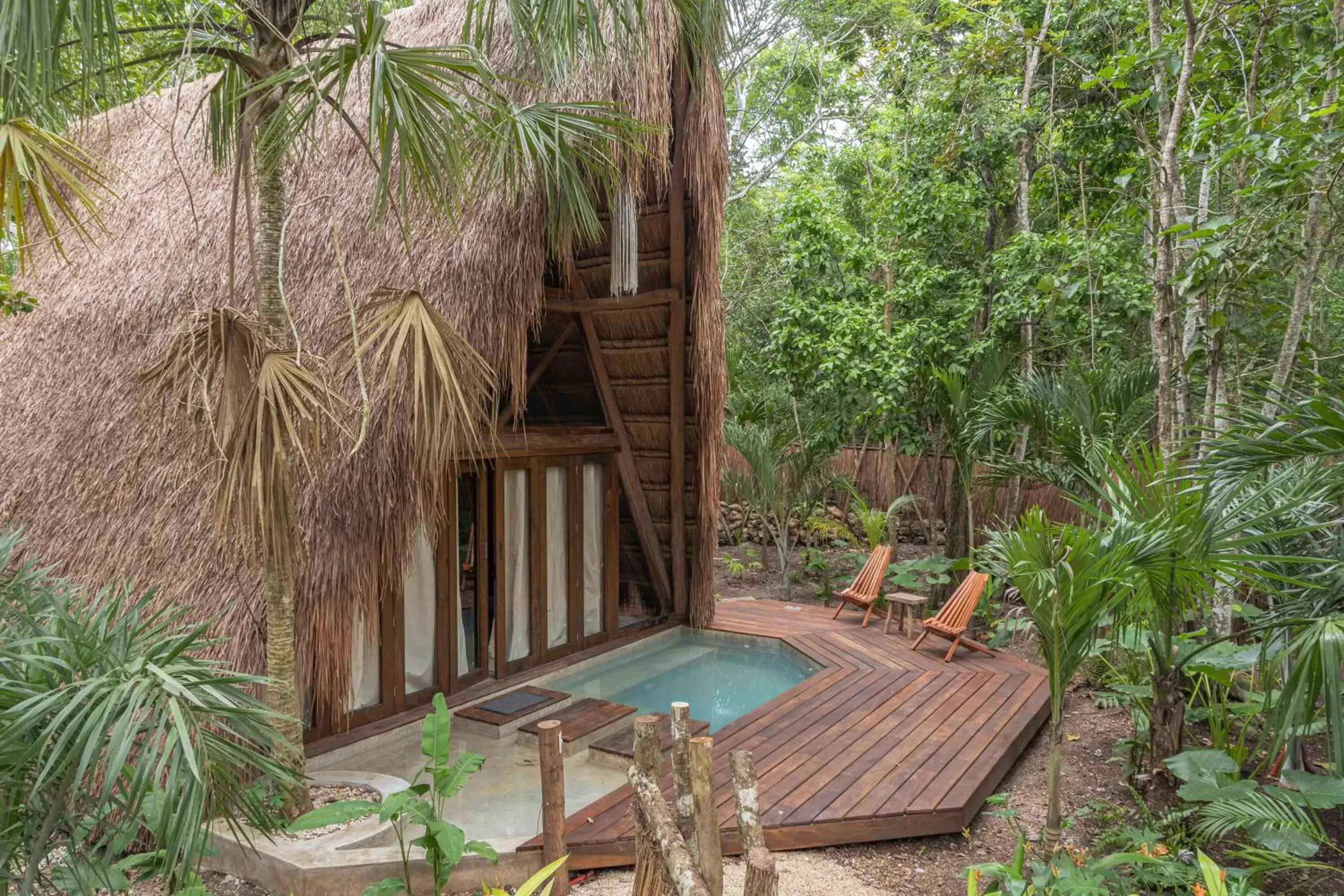 Patio, Swimming Pool in Naya Bacalar Patio, Swimming Pool in Naya Bacalar