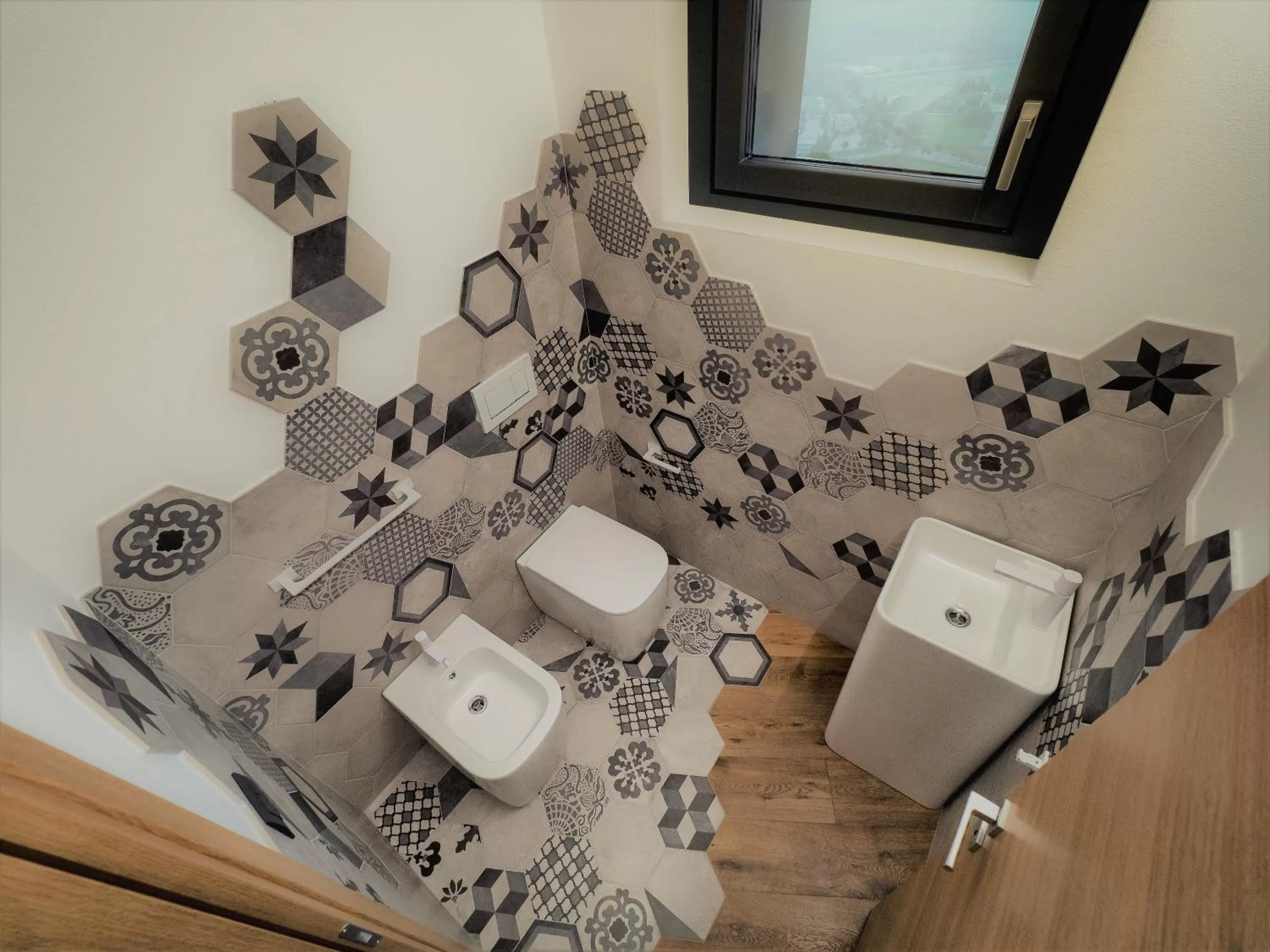 Toilet in Cà Rossa #panoramic suite