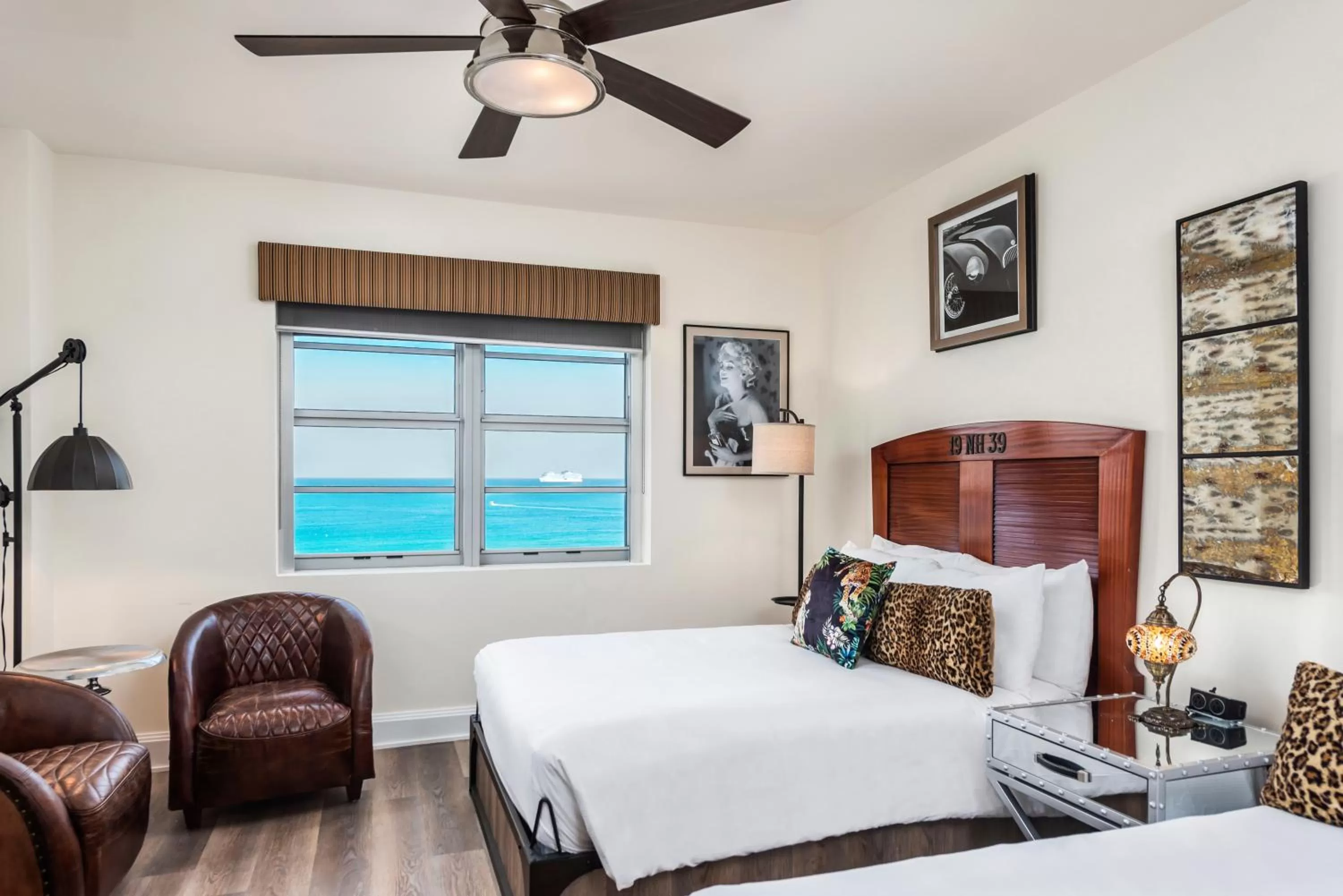 Bed in National Hotel, An Adult Only Oceanfront Resort