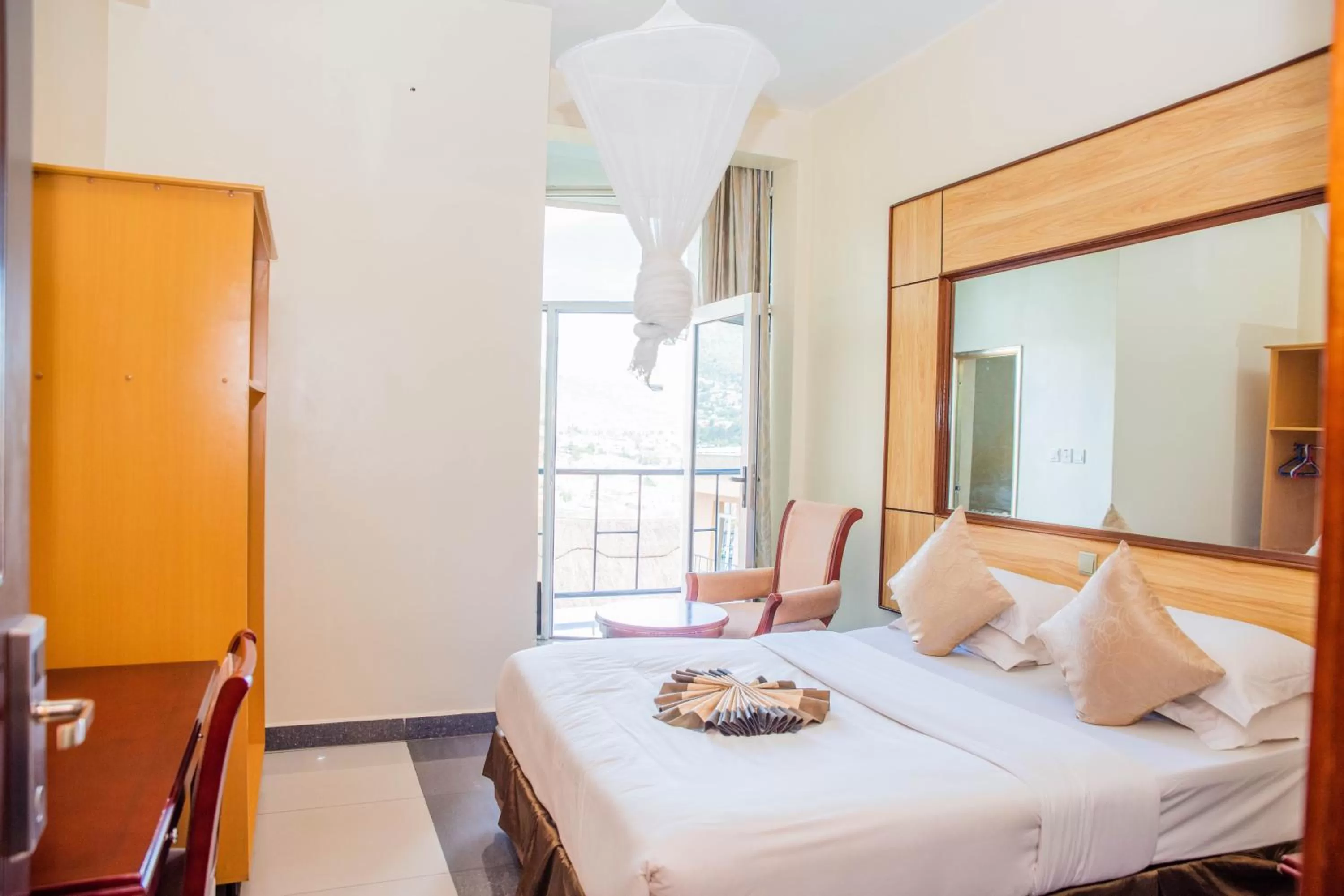Photo of the whole room, Bed in Kigaliview Hotel and Apartments