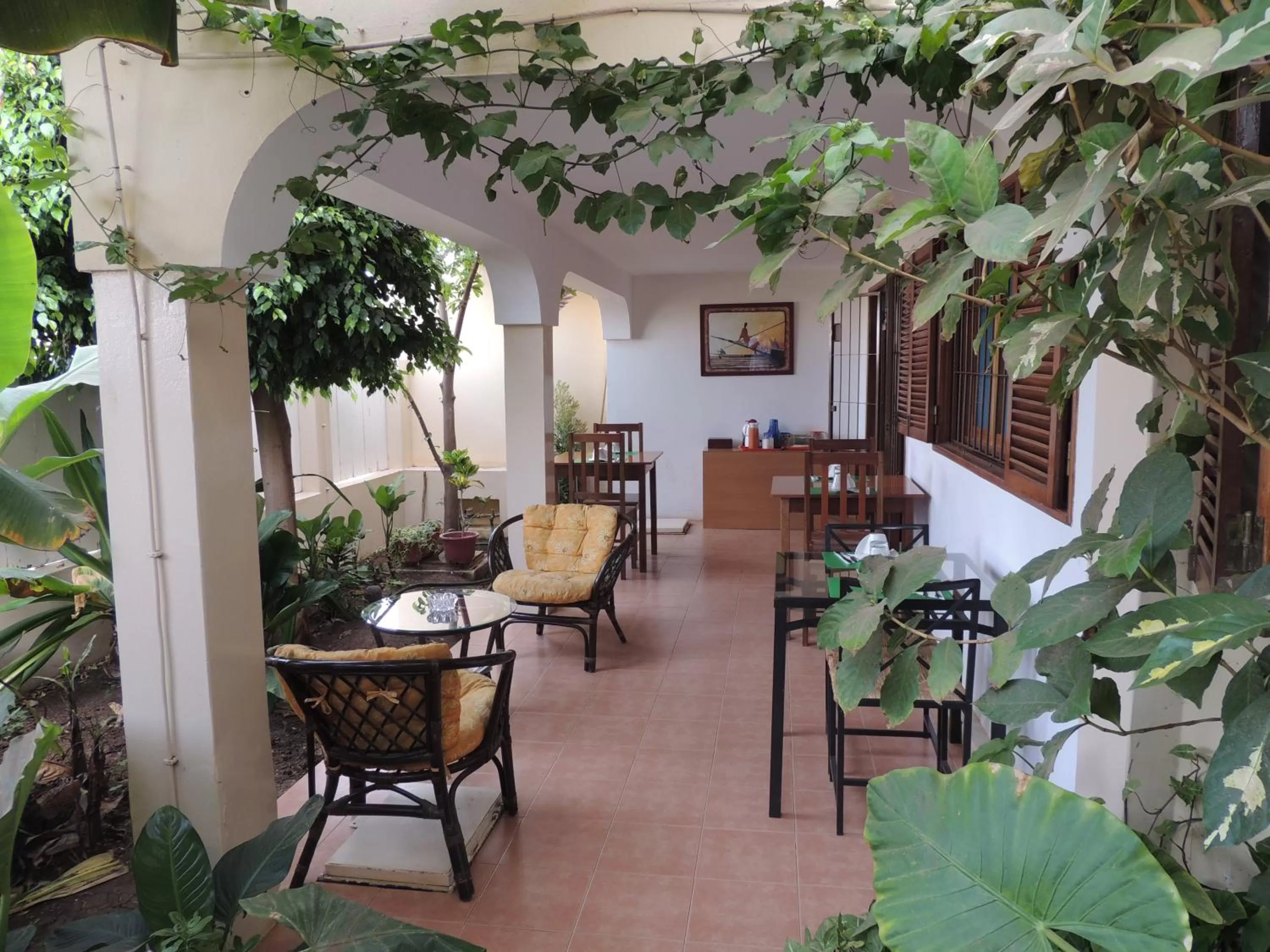 Patio, Restaurant/Places to Eat in O Jardim do Vinho