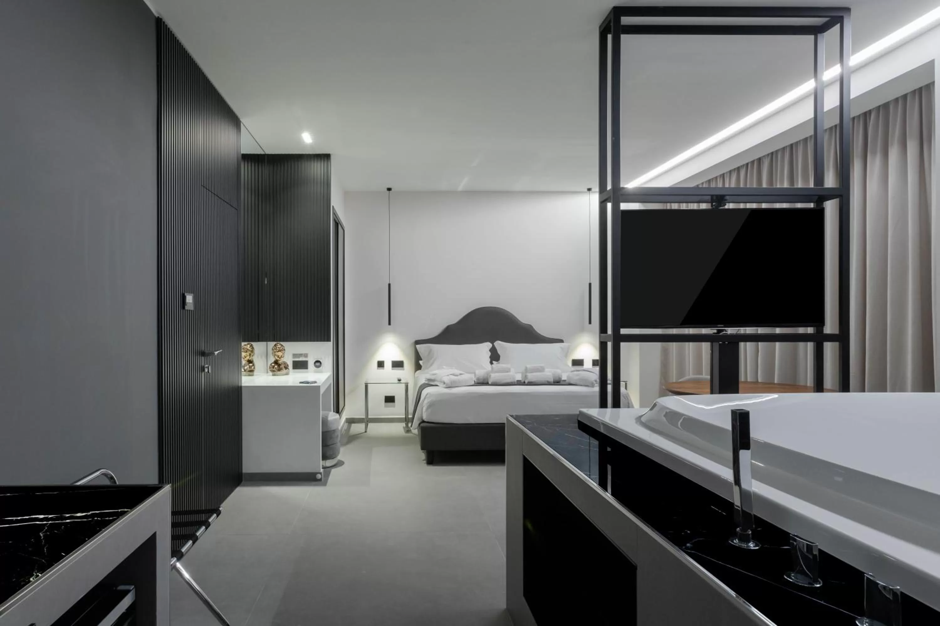 Bed in Suite Palermo Apartment