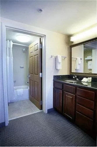 Bathroom in Staybridge Suites Indianapolis Downtown-Convention Center by IHG