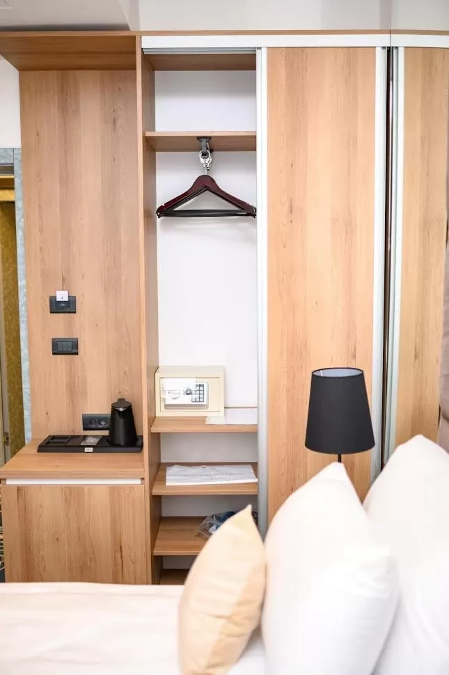 Area and facilities, Bed in Hotel Vertigos