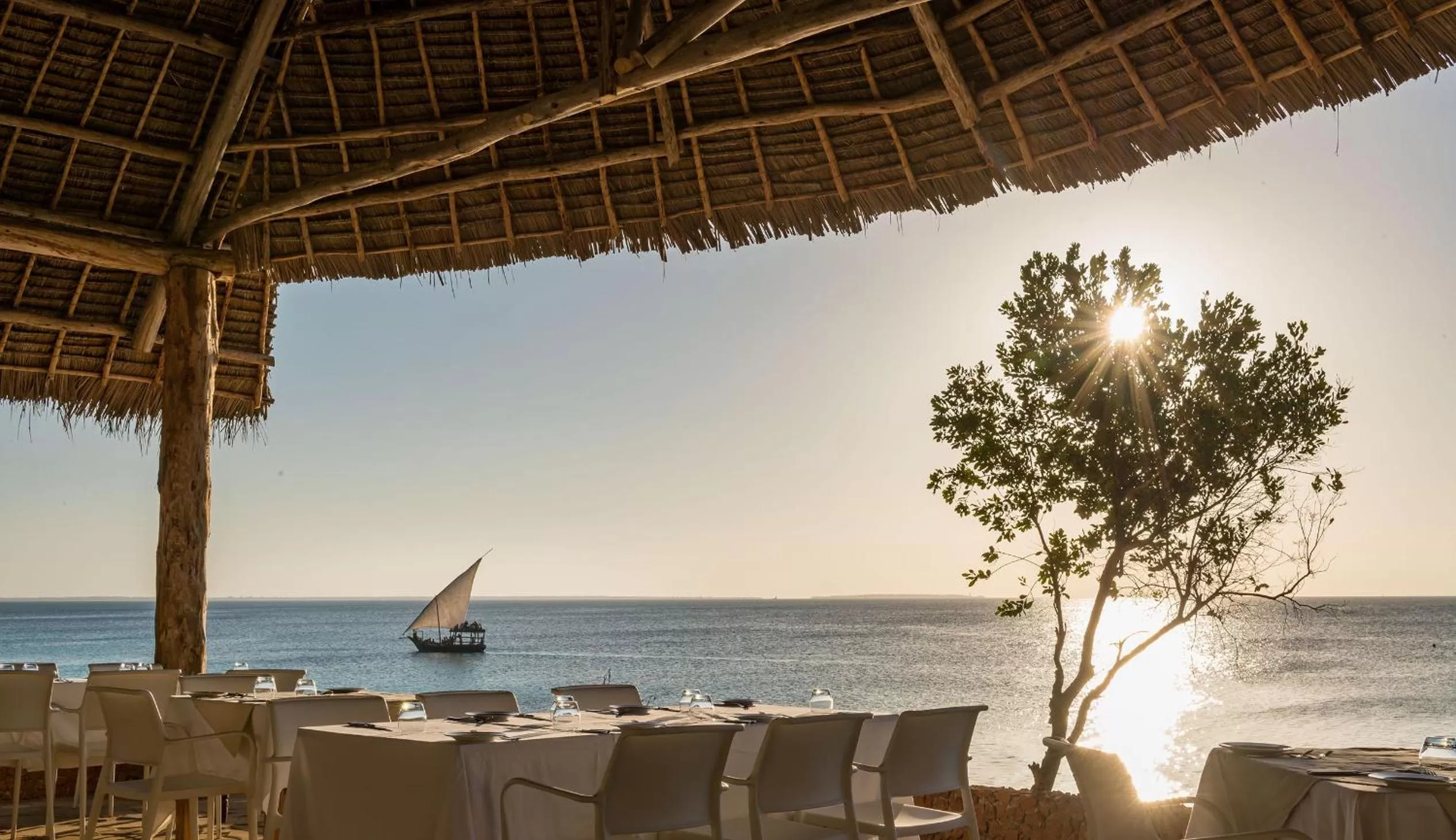 Restaurant/places to eat in Sandies Baobab Beach Zanzibar