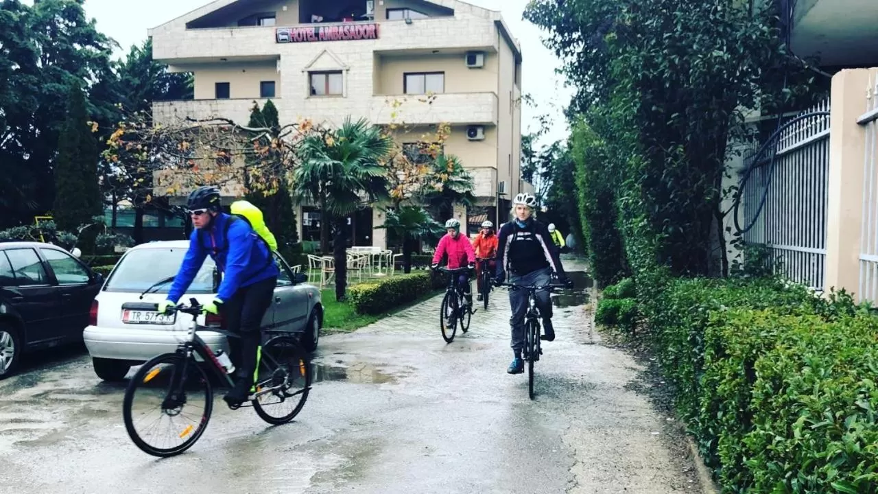 Biking in Hotel Ambasador