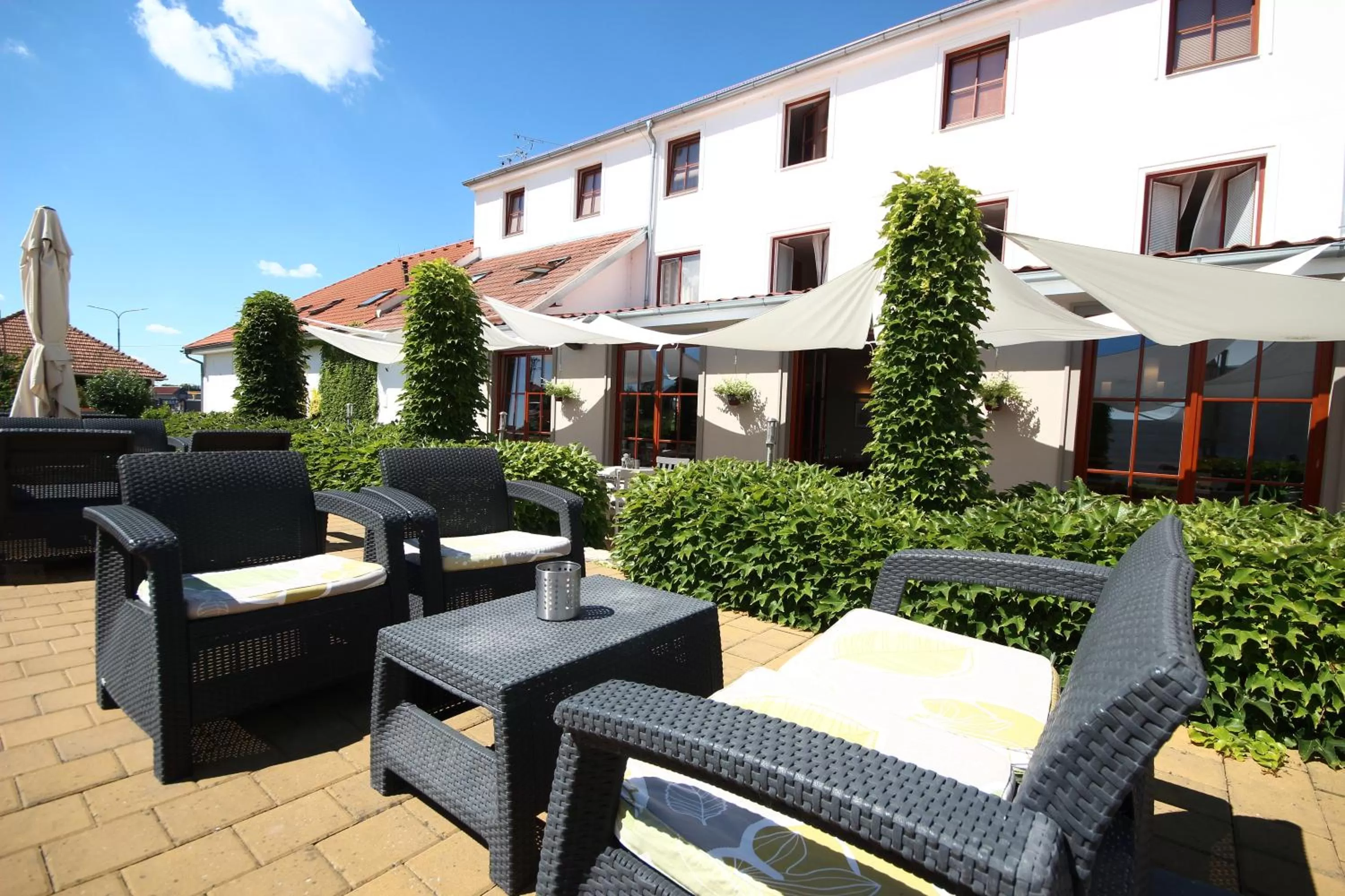 Balcony/Terrace in Hotel Maroli Mikulov