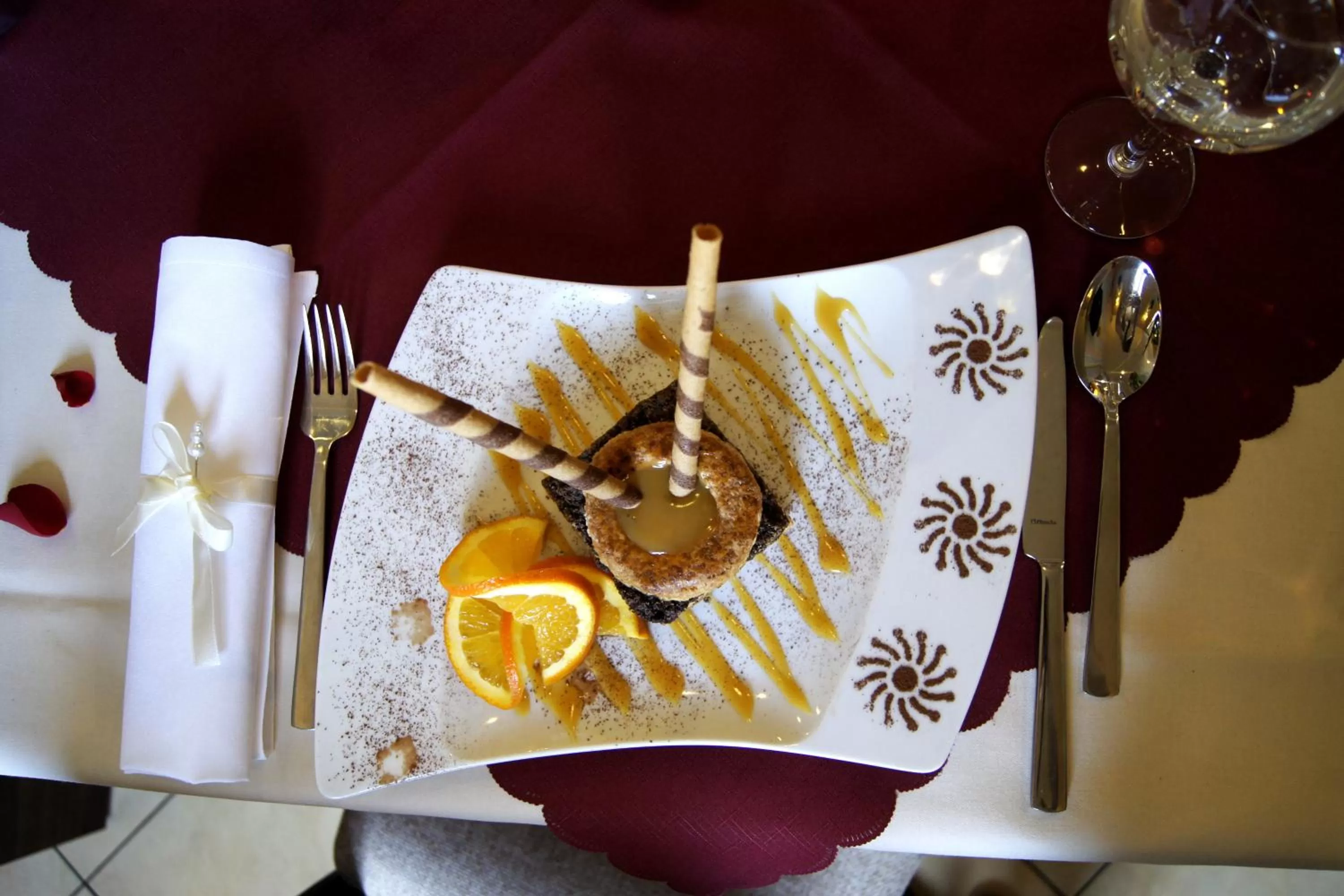 Food close-up in Hotel Pod Jeleniem