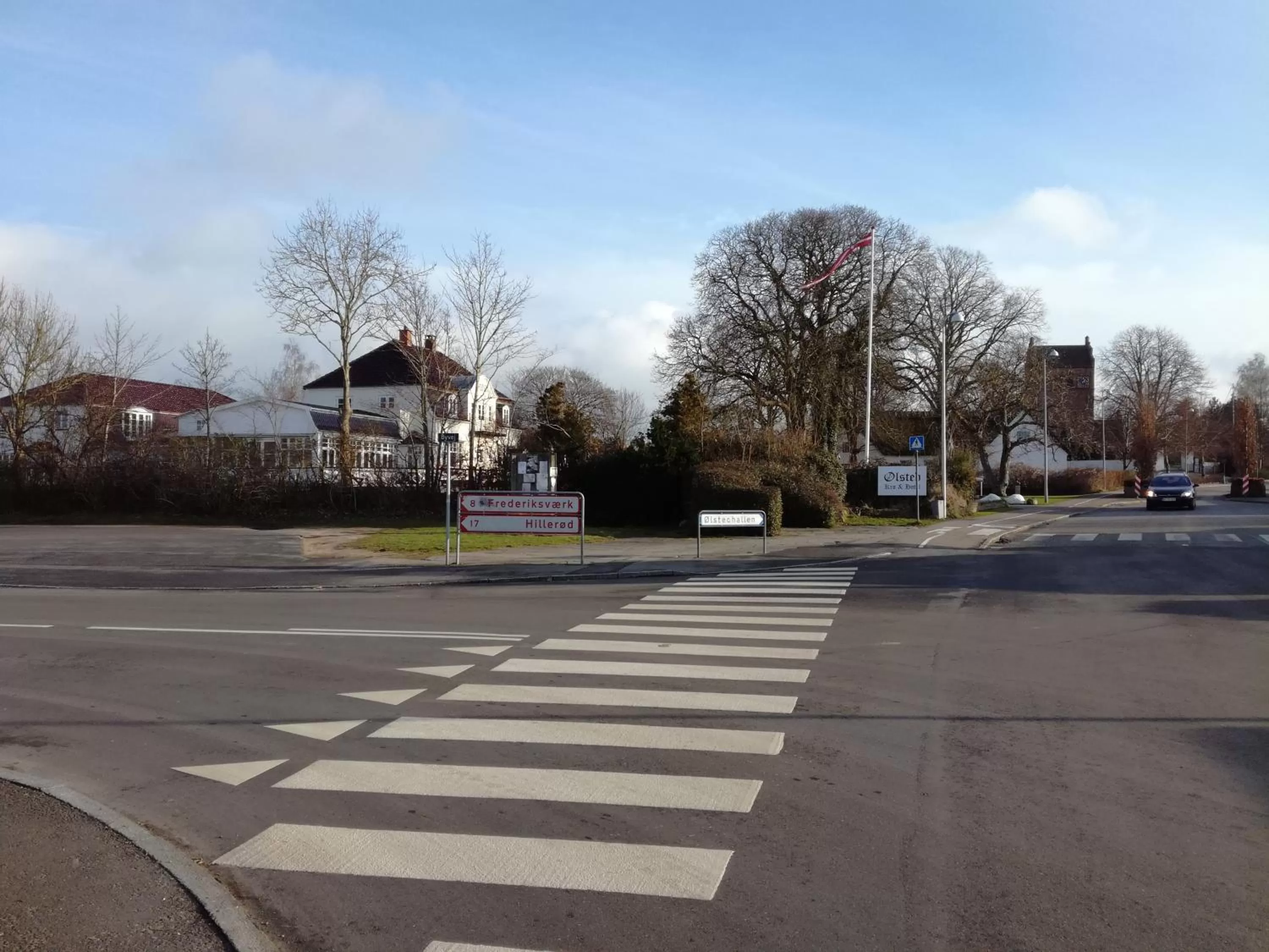 Street view in Ølsted Kro