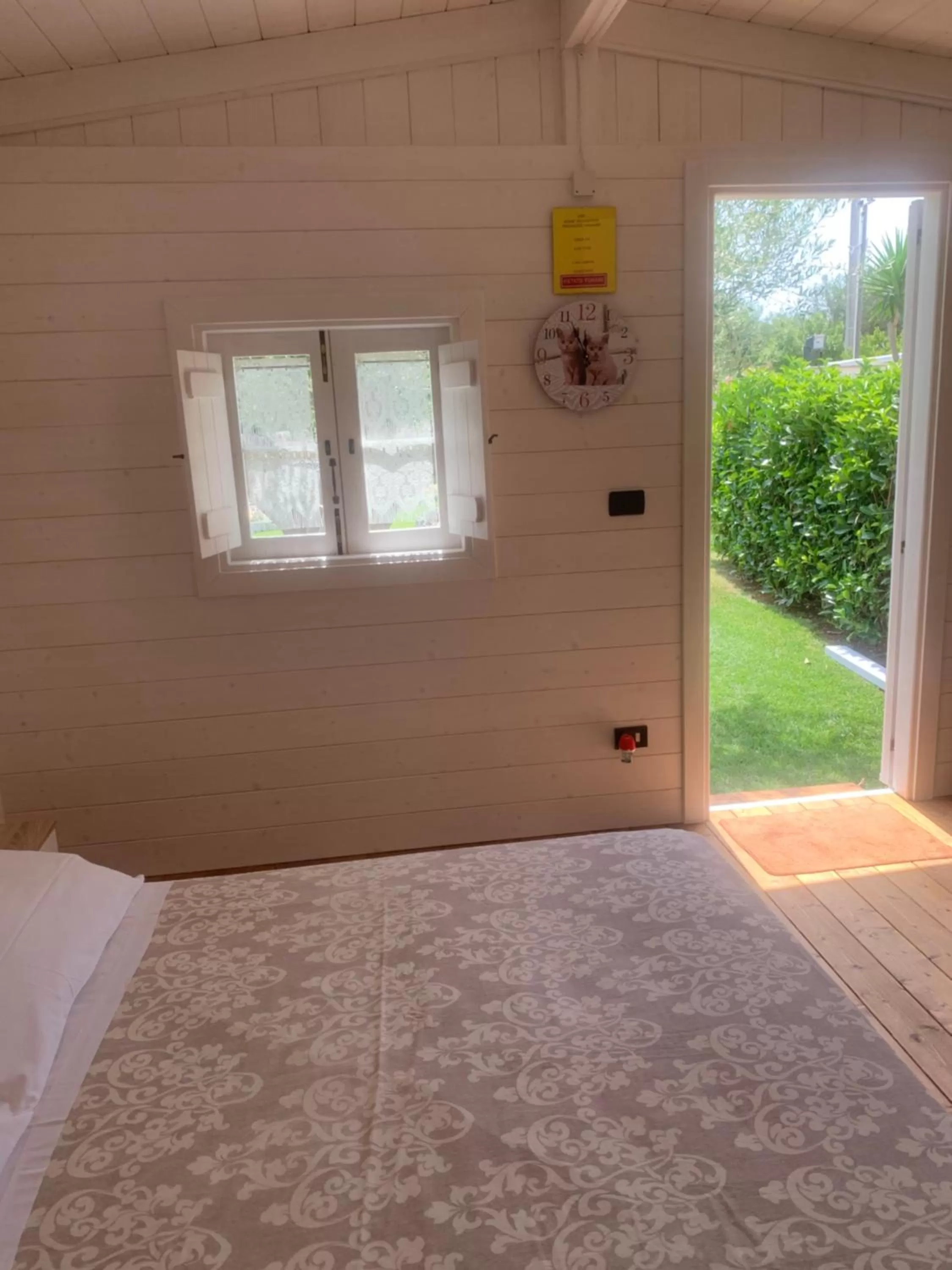 Garden view in B&B Villa Grassi