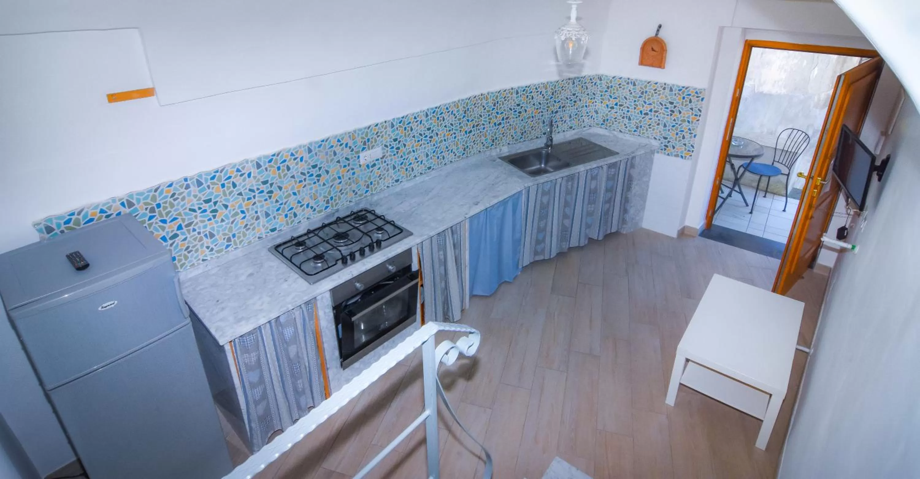 Kitchen or kitchenette in Villa Mariagiovanna