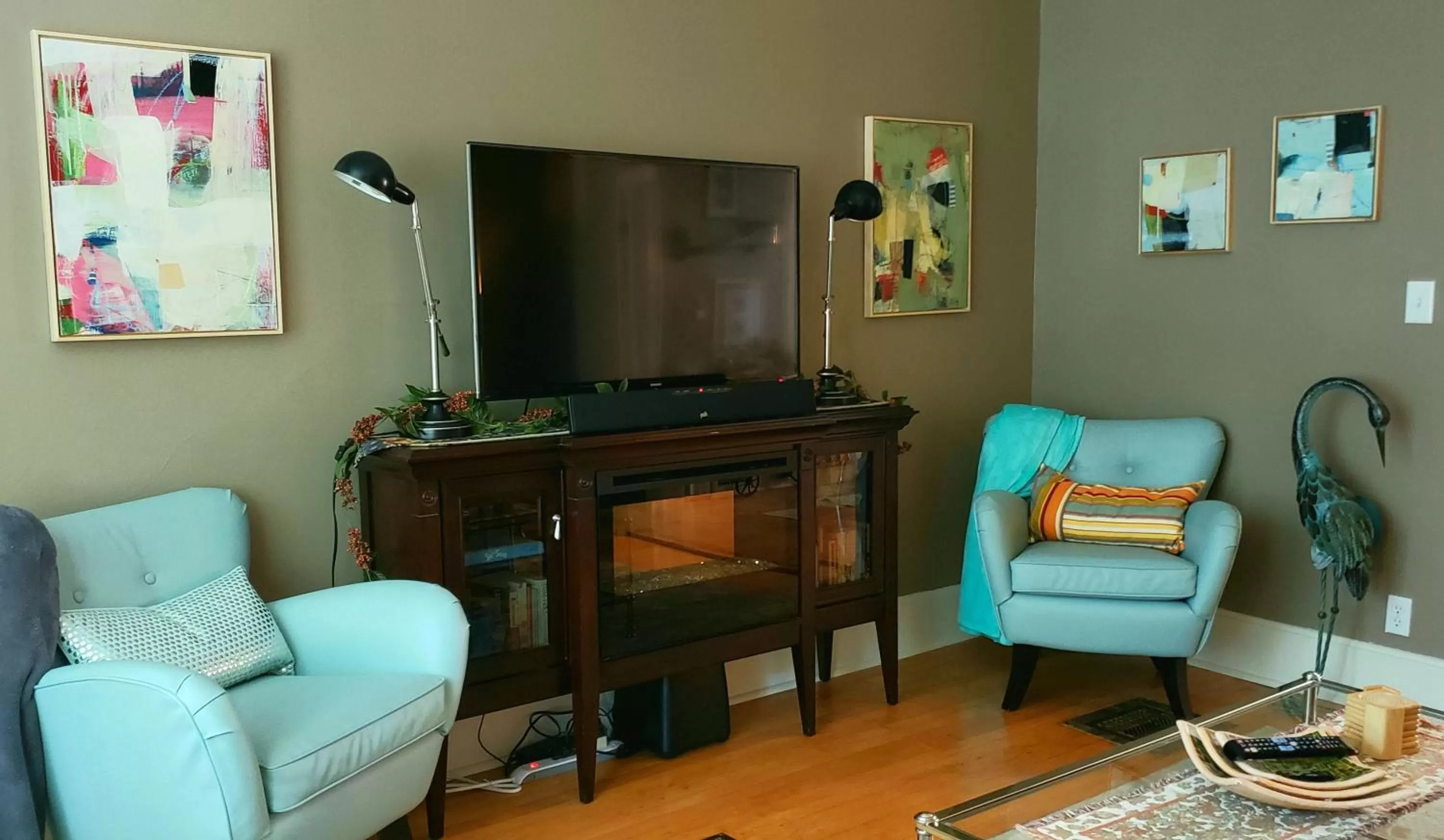 Seating Area in The Muse Gallery Guesthouse