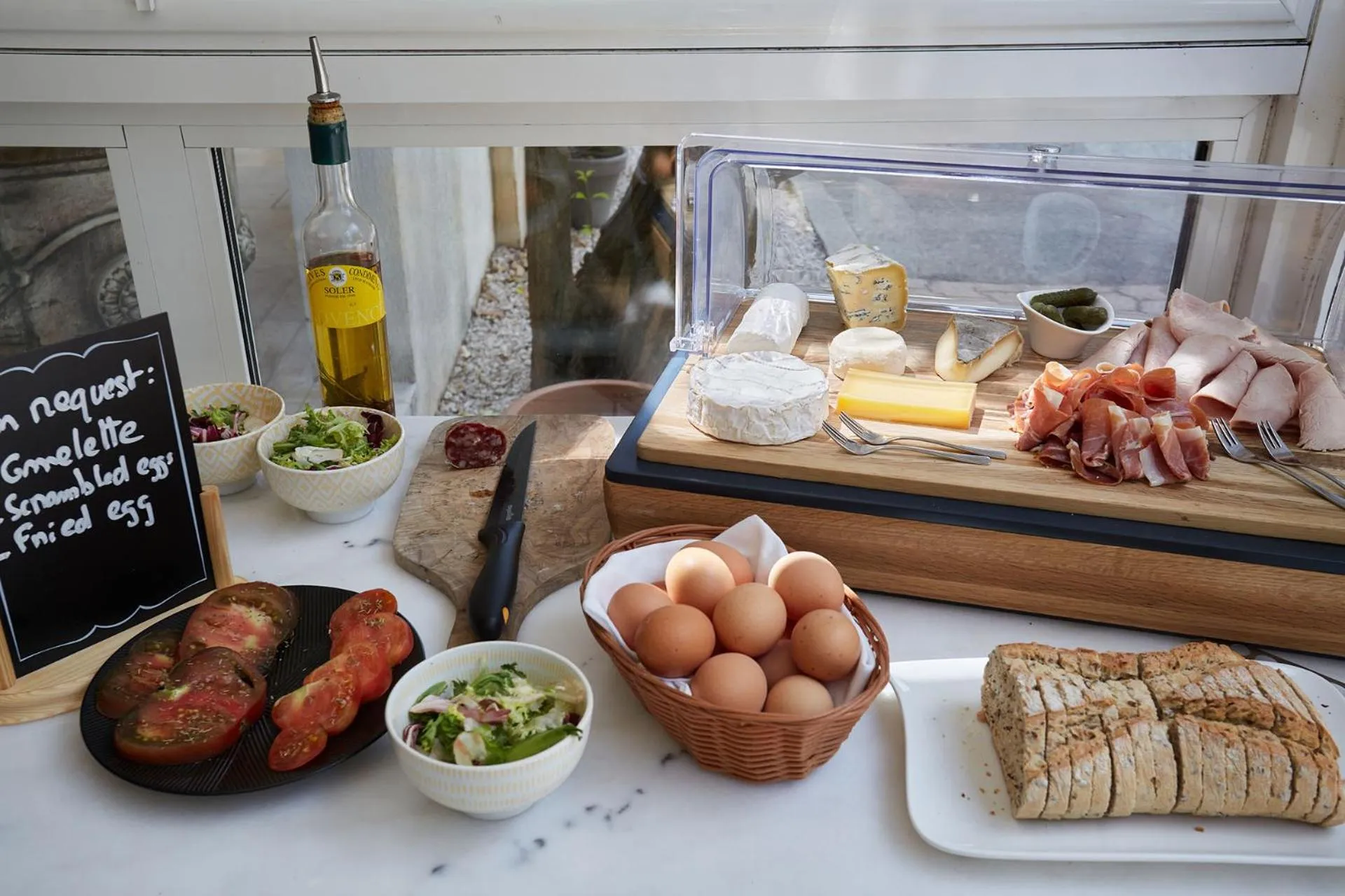 Food in Logis Hôtel Le Rodin