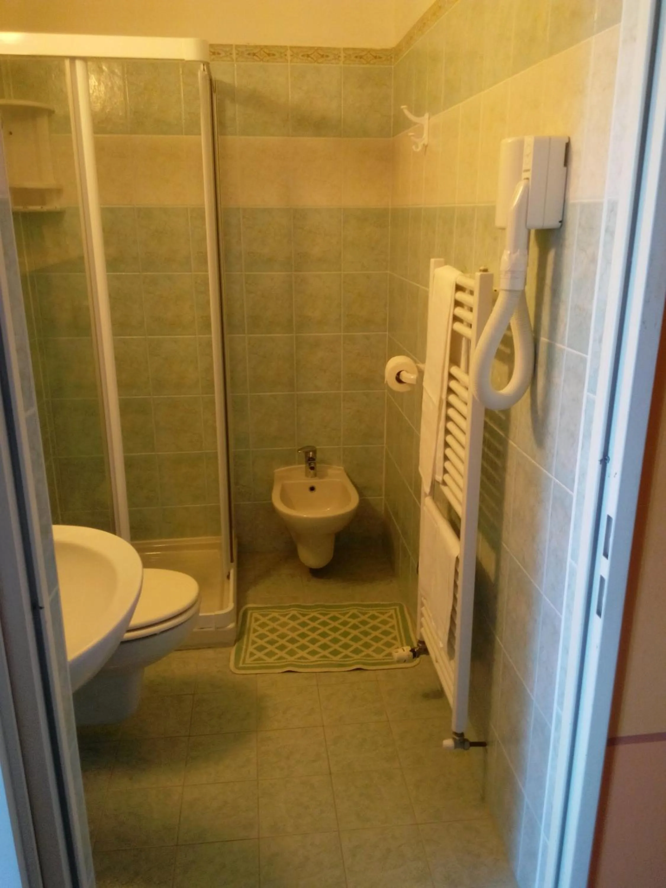 Shower in Hotel Azalea