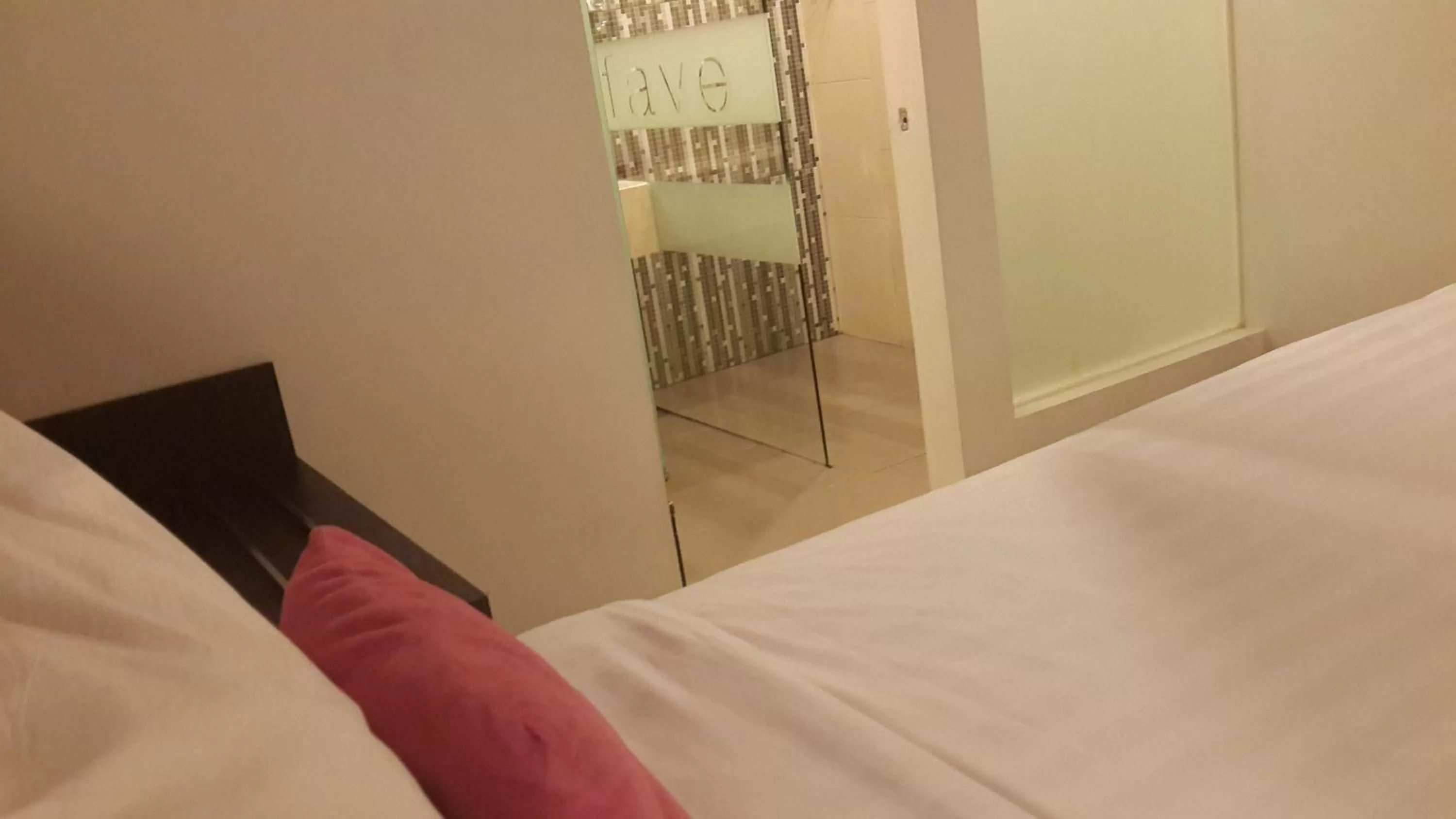 Decorative detail, Bed in favehotel Pluit Junction