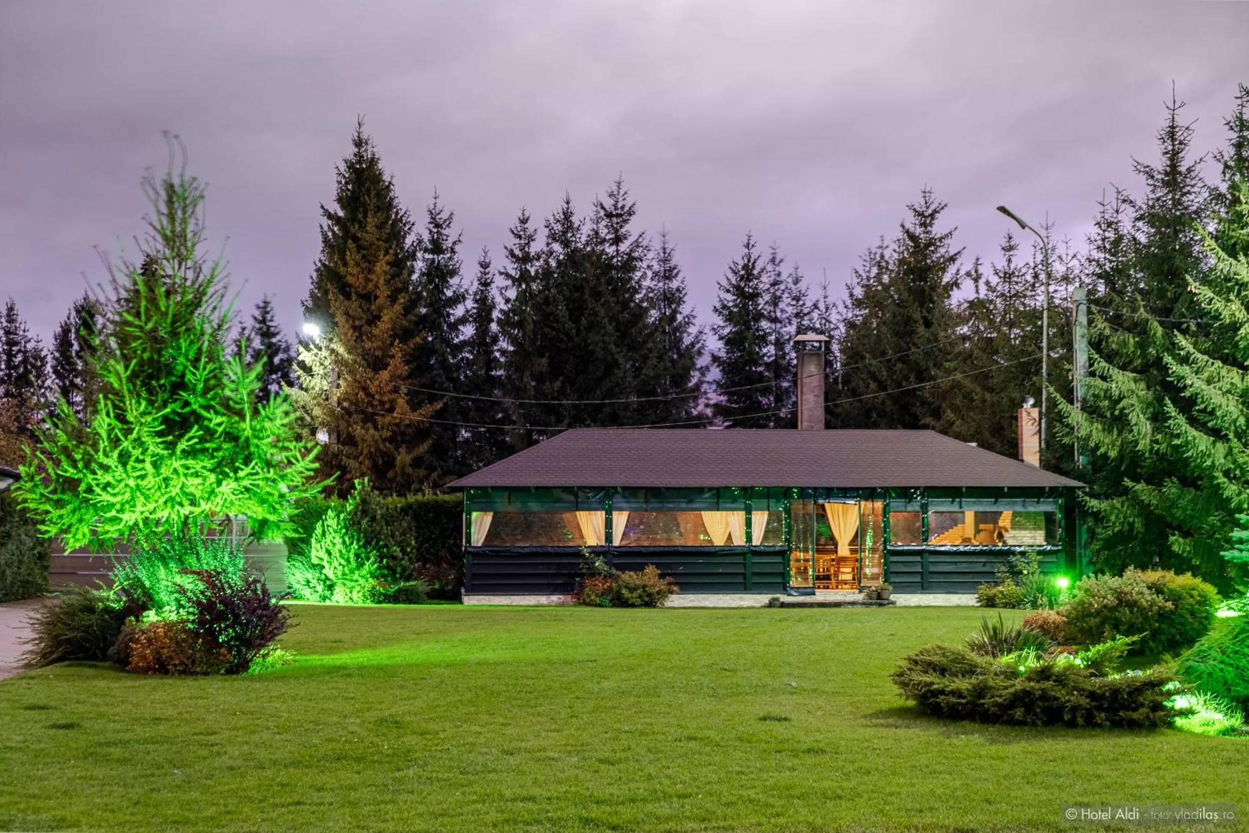 Garden in Hotel Aldi