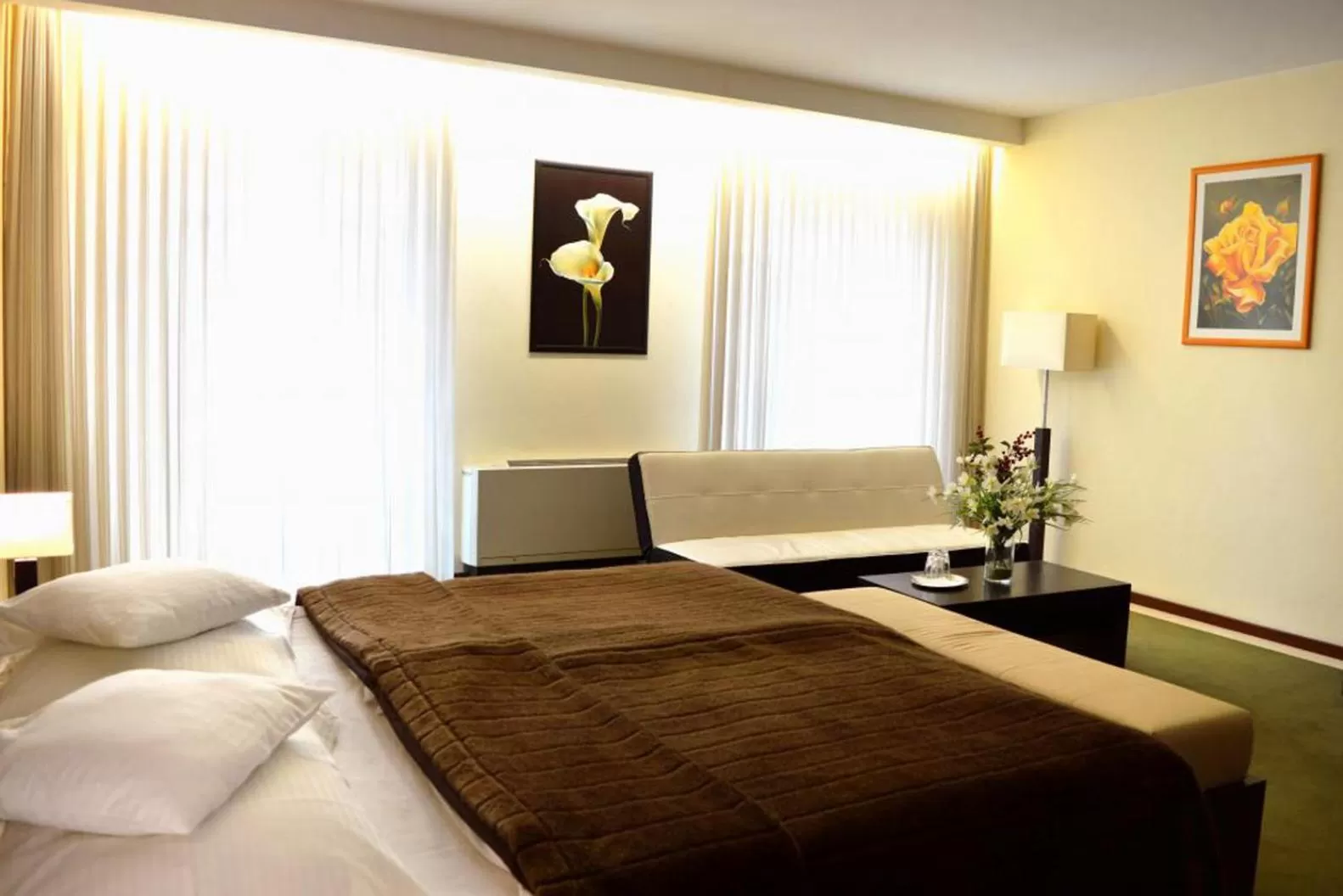 Bed in Hotel Astory Plzeň