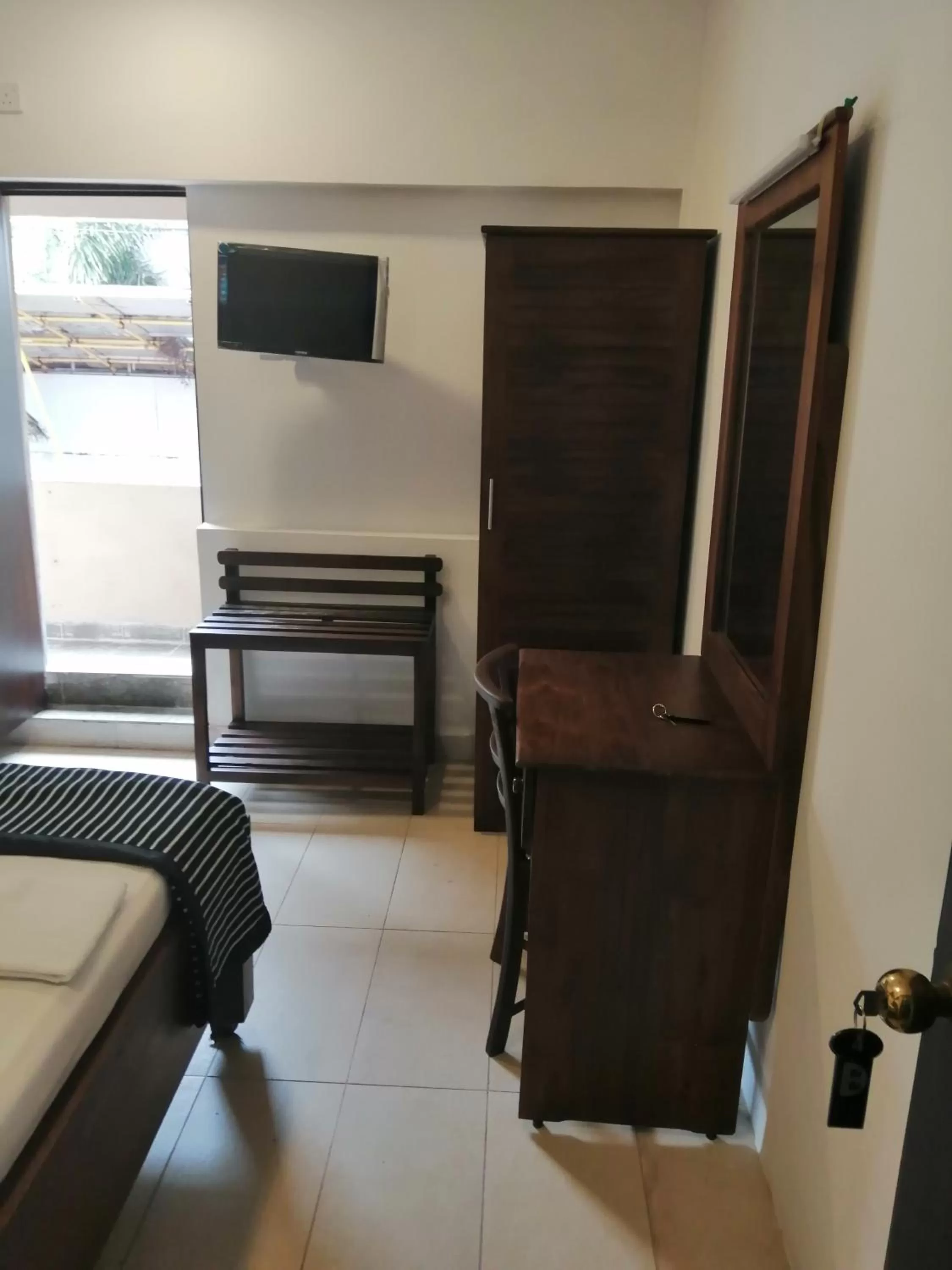 Bedroom, TV/Entertainment Center in ACA Accommodation