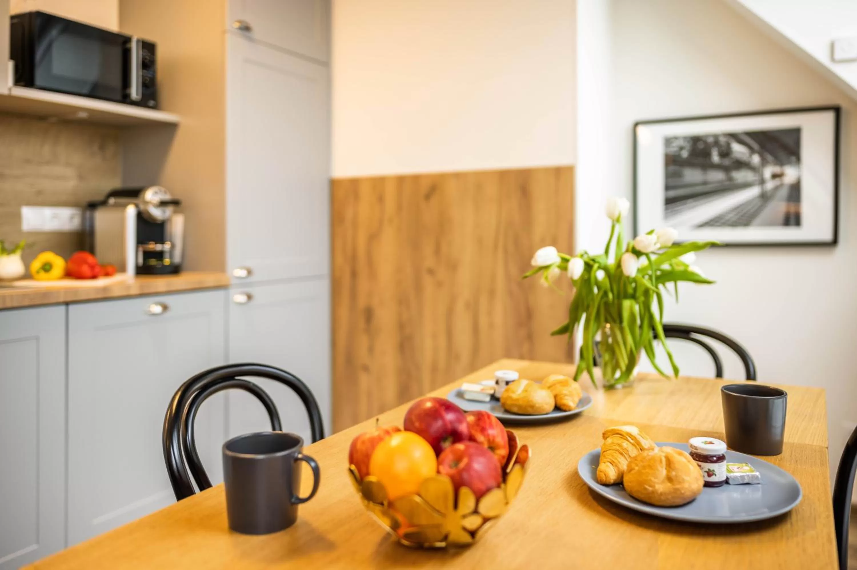 Coffee/tea facilities in Jimmy's Apartments Lory