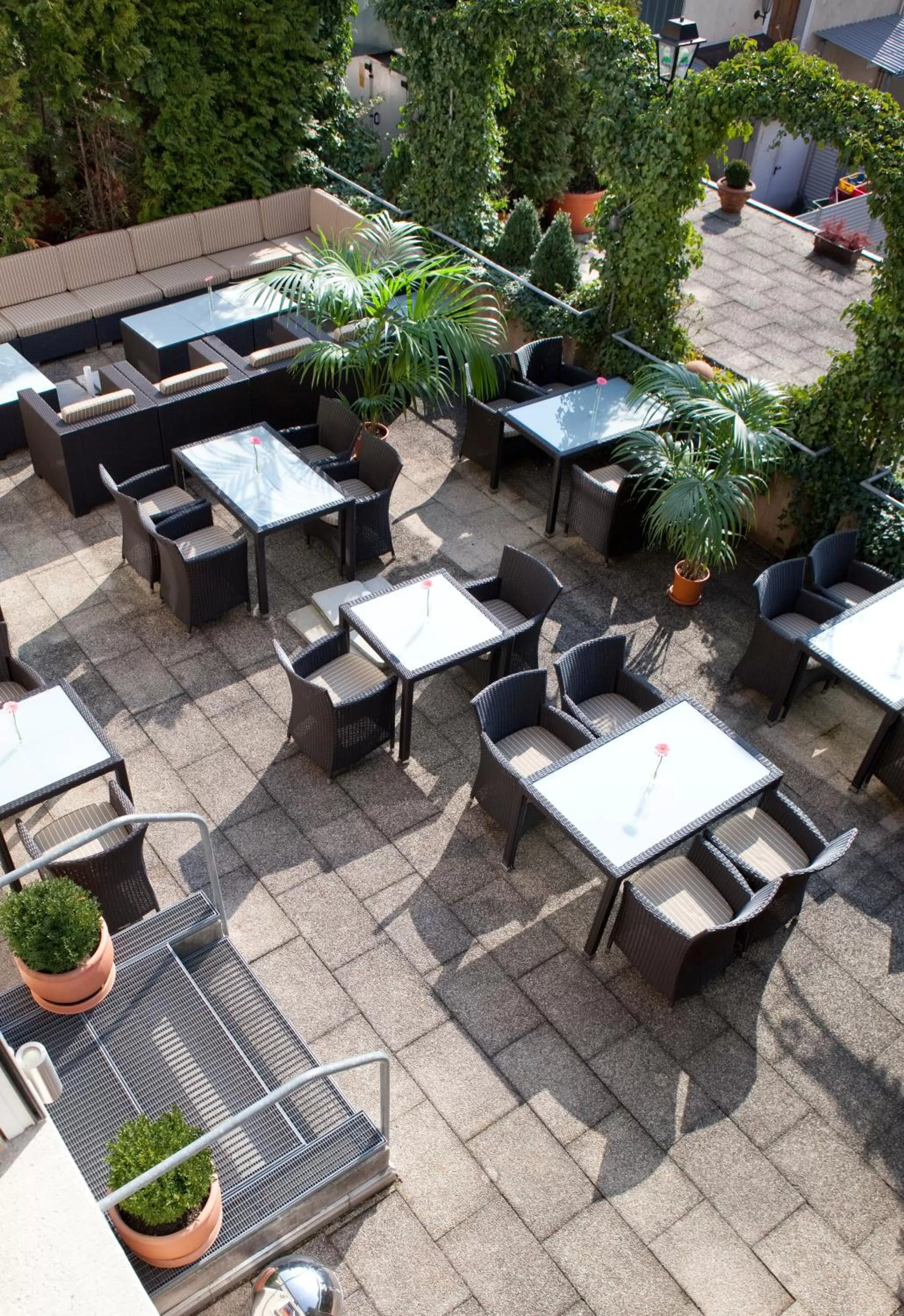 Balcony/Terrace in Stadthotel Freiburg Kolping Hotels & Resorts