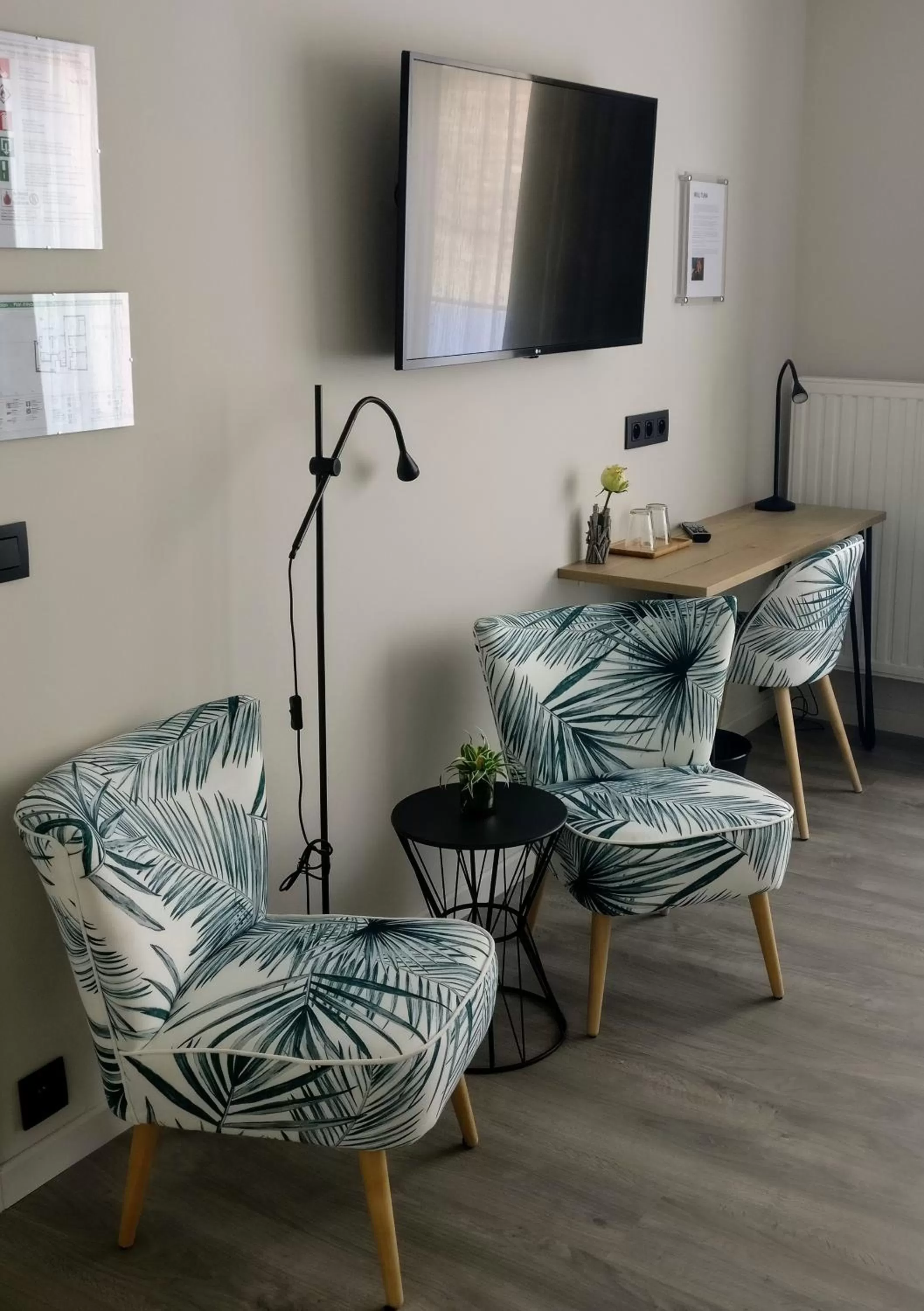 Seating area in B & B De Veurnse Slaper