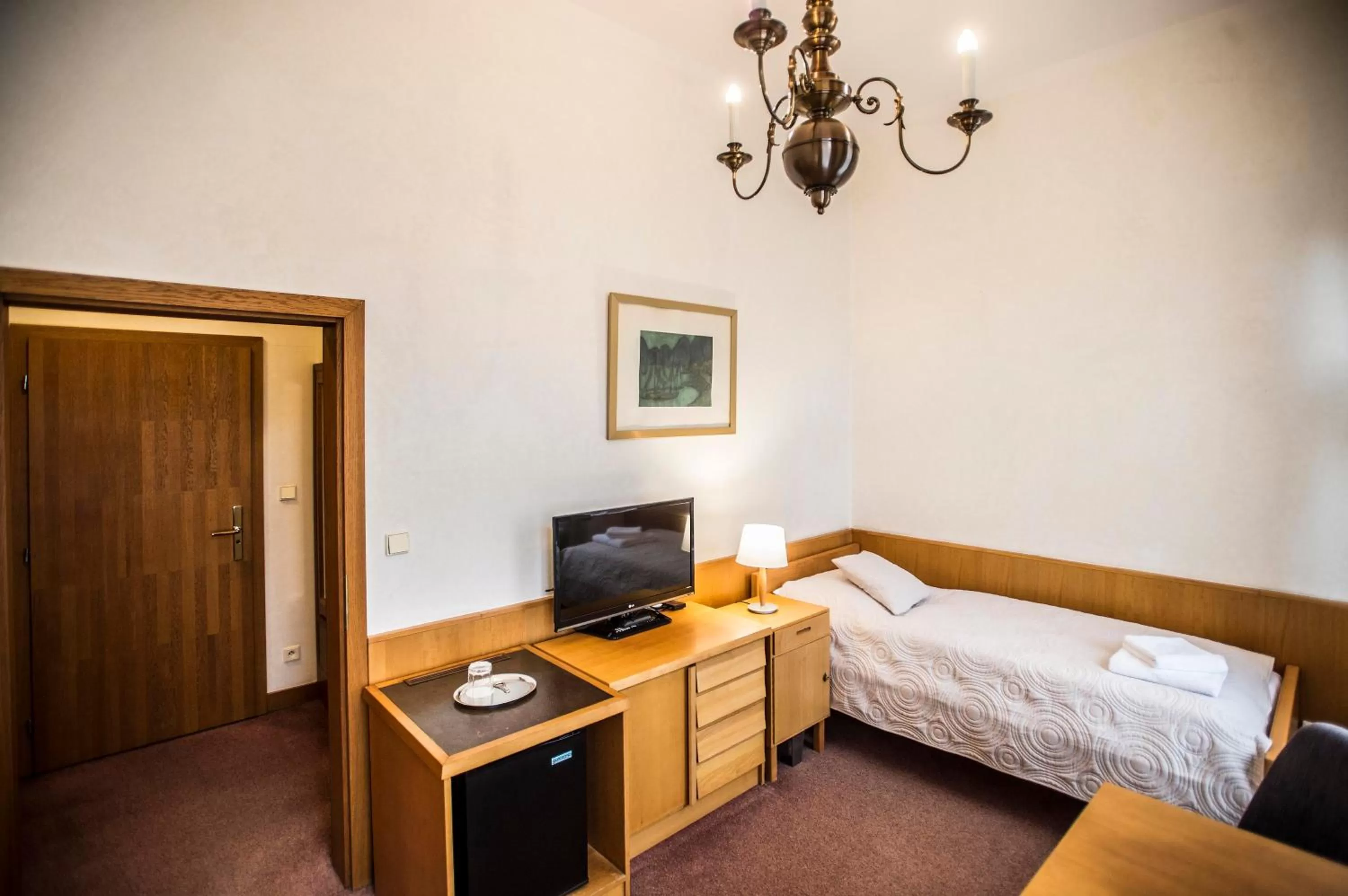 Bedroom, Bed in Opitzův dům