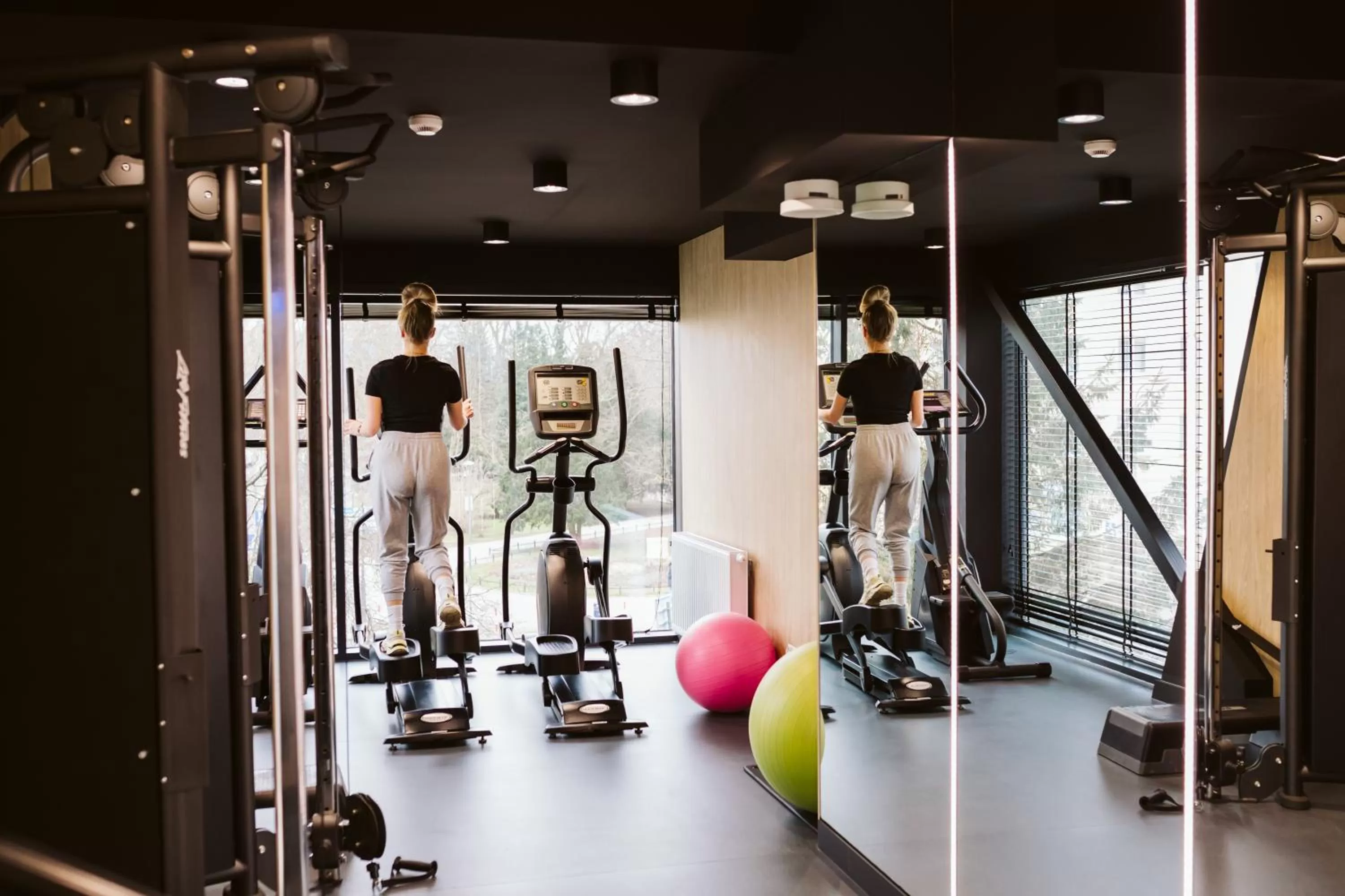 Fitness centre/facilities in Hotel New Skanpol