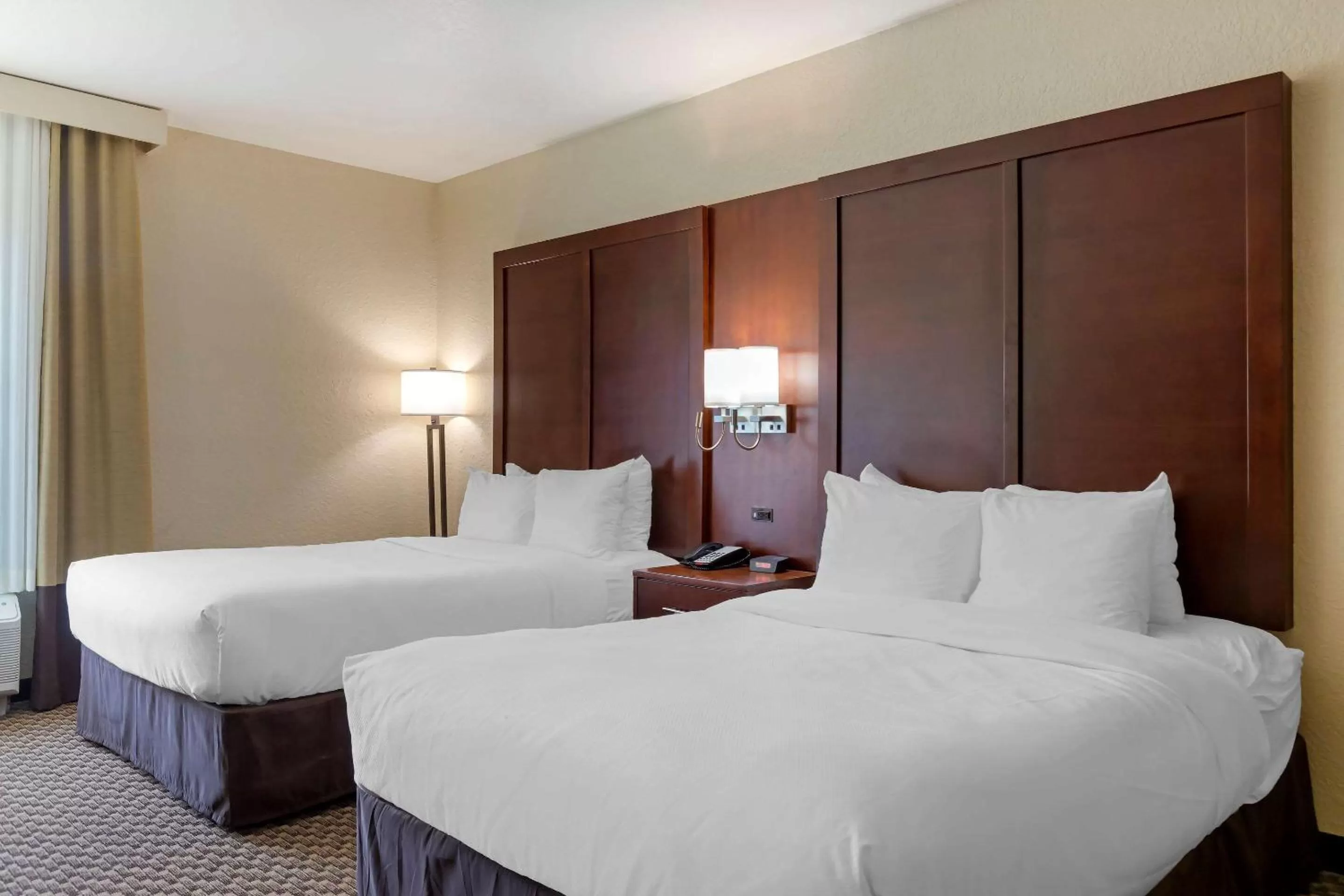 Photo of the whole room, Bed in Comfort Inn & Suites Near Six Flags & Medical Center