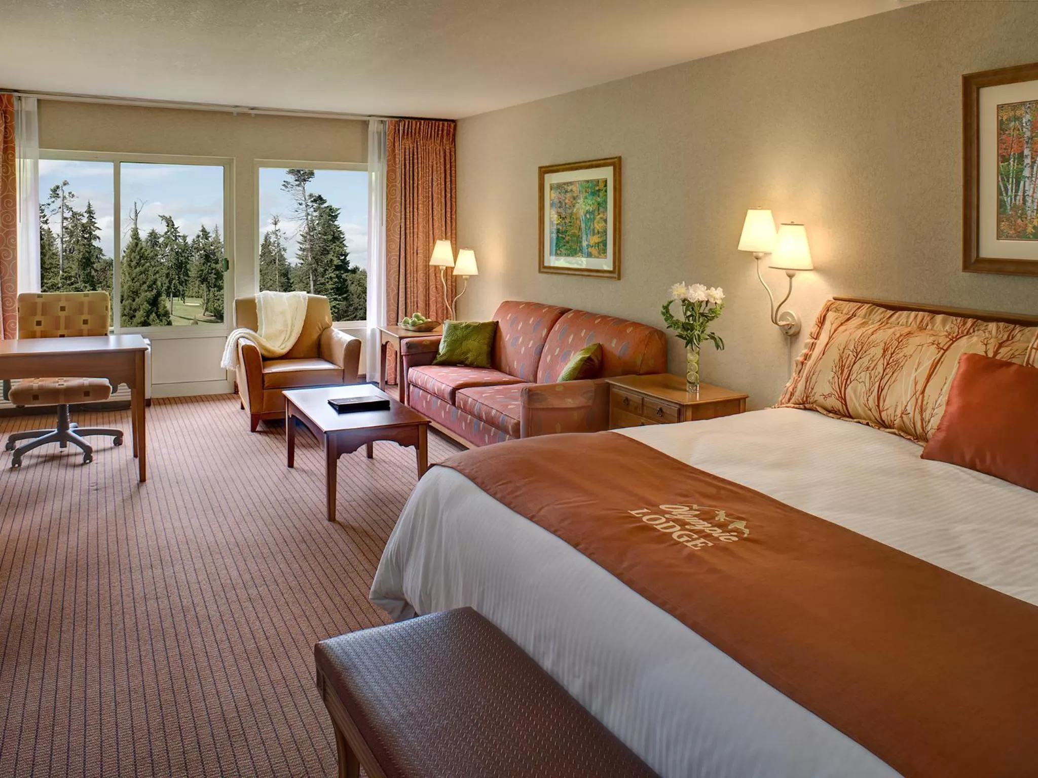 Photo of the whole room, Bed in Olympic Lodge by Ayres