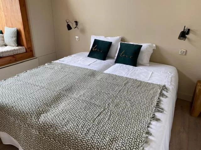 Bed in Écolodges du Golf du Sauternais