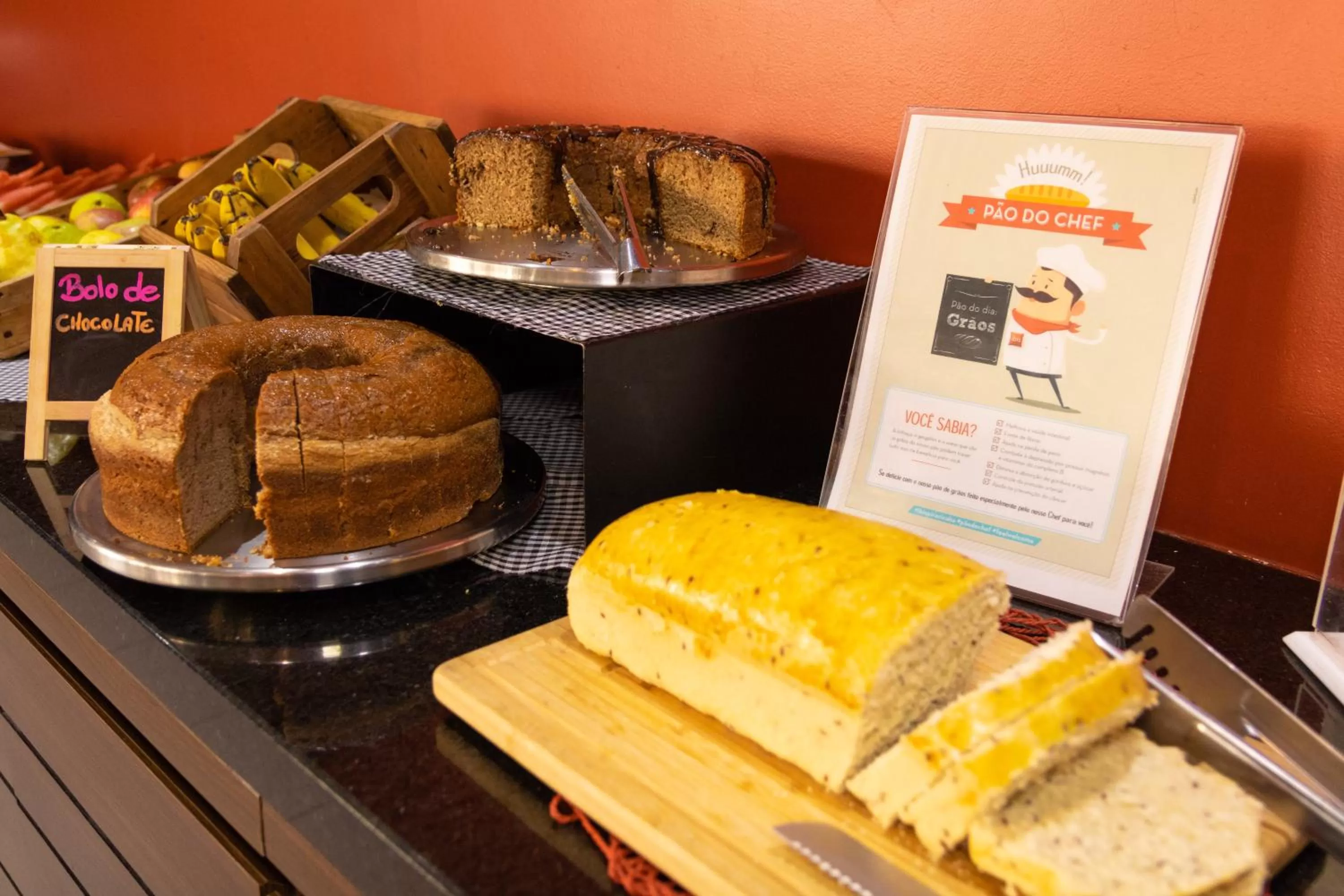 Buffet breakfast in ibis Piracicaba