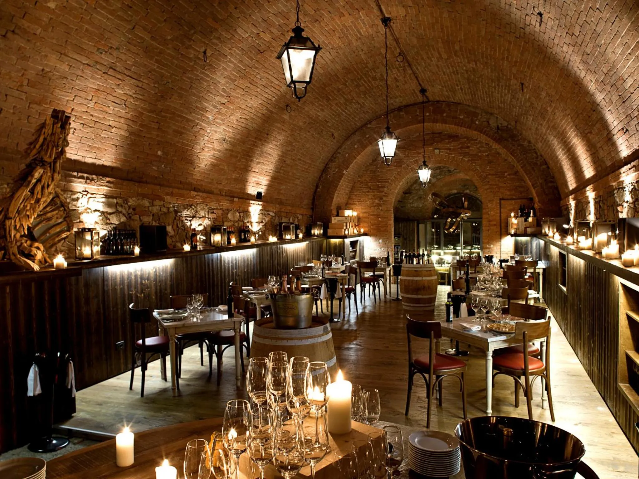 Restaurant/places to eat in Castel Monastero - The Leading Hotels of the World