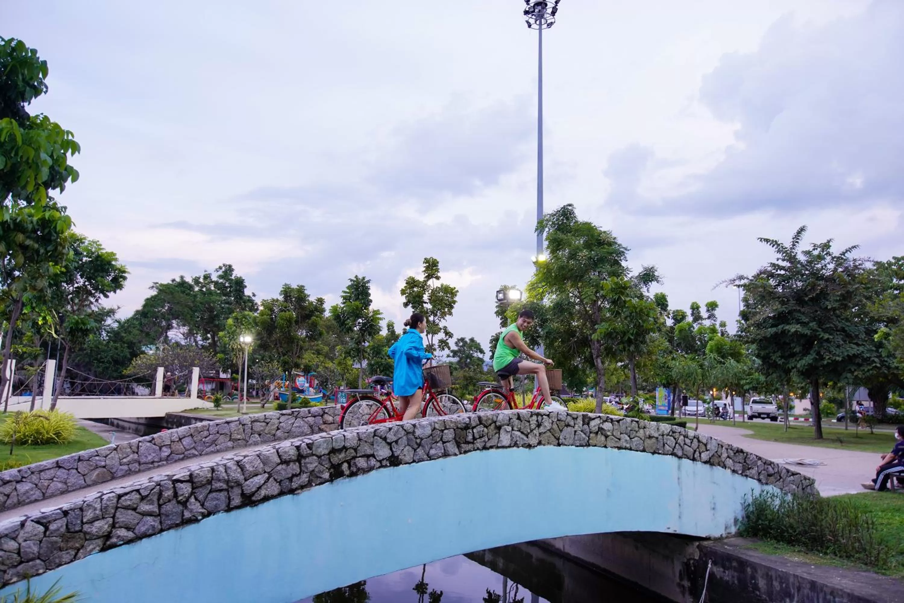 People in Golden Sea Hua Hin - SHA Extra Plus