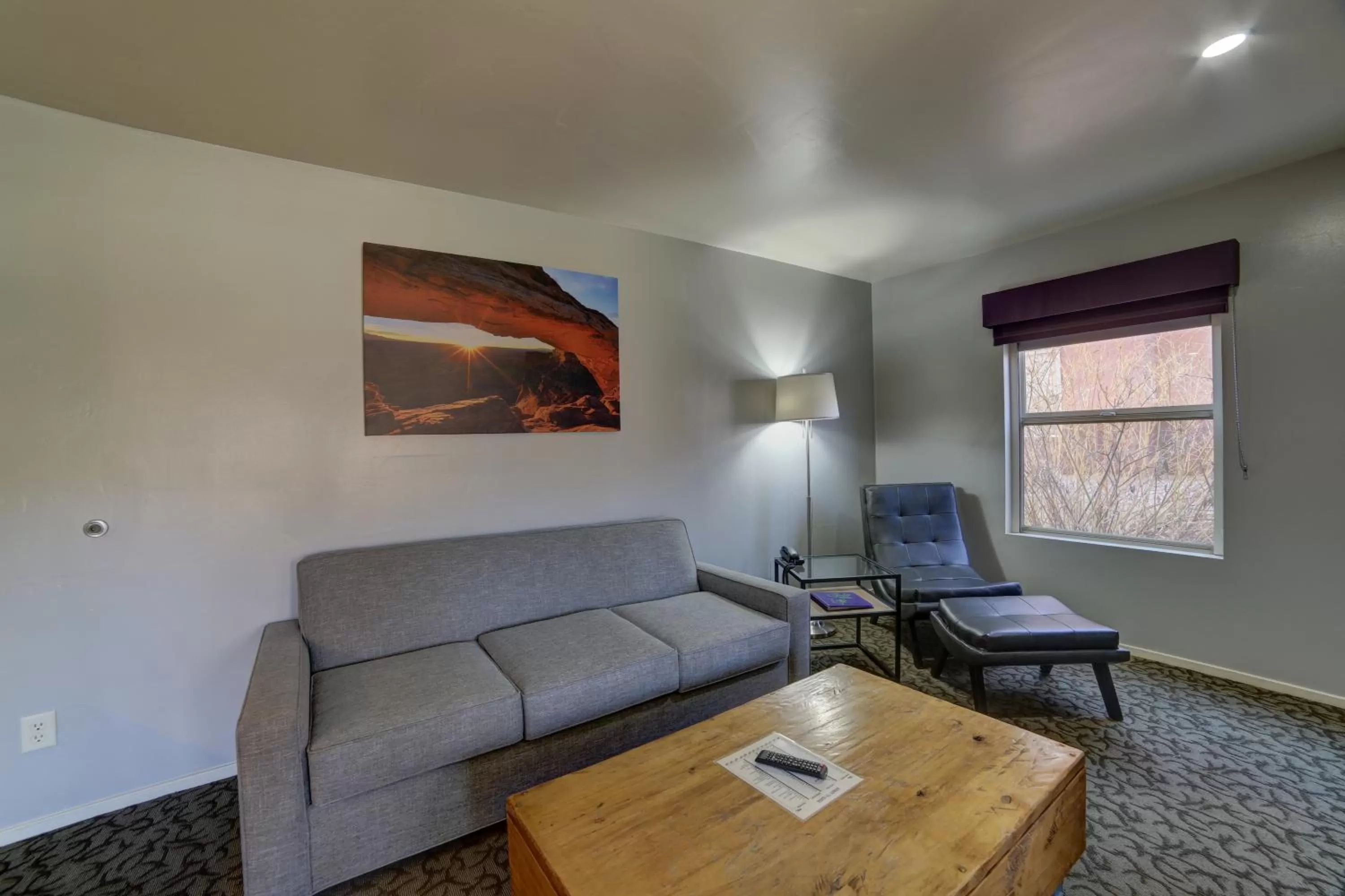 Living room in The Gonzo Inn