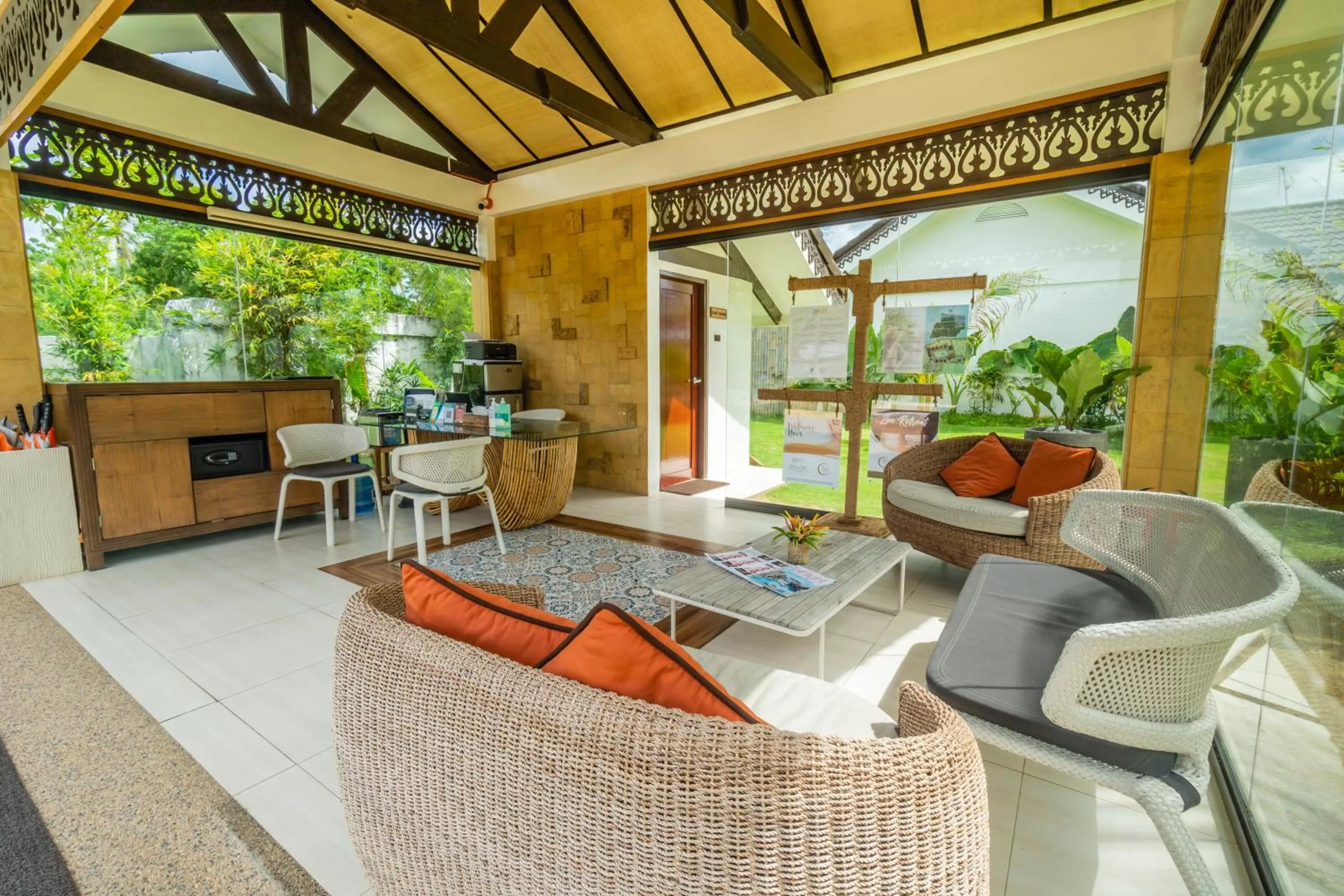 Lobby or reception in North Zen Villas