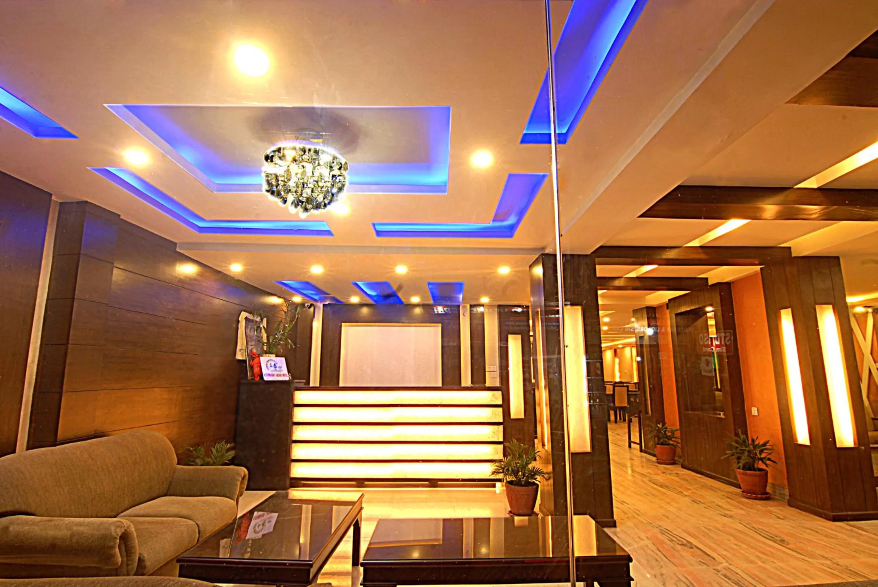 Lobby or reception in Kathmandu Grand Hotel
