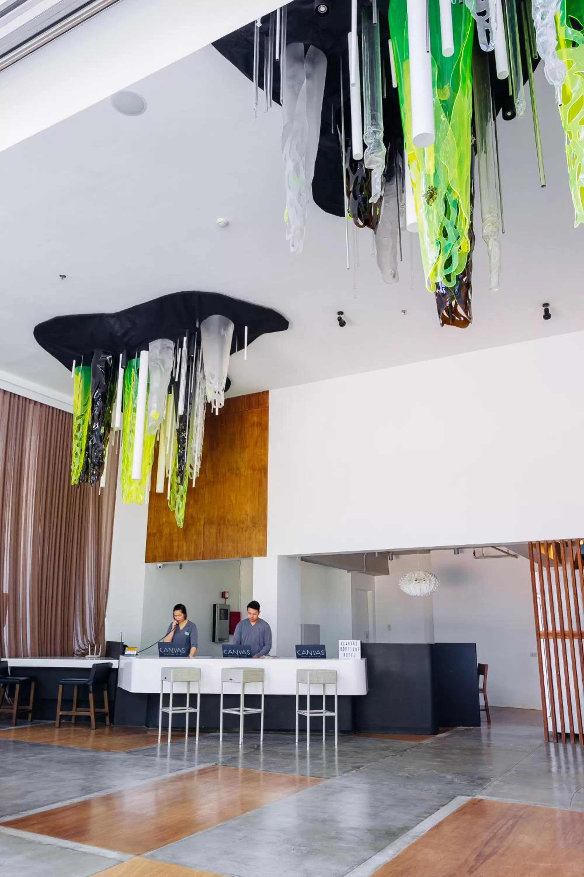 Lobby or reception in Canvas Boutique Hotel